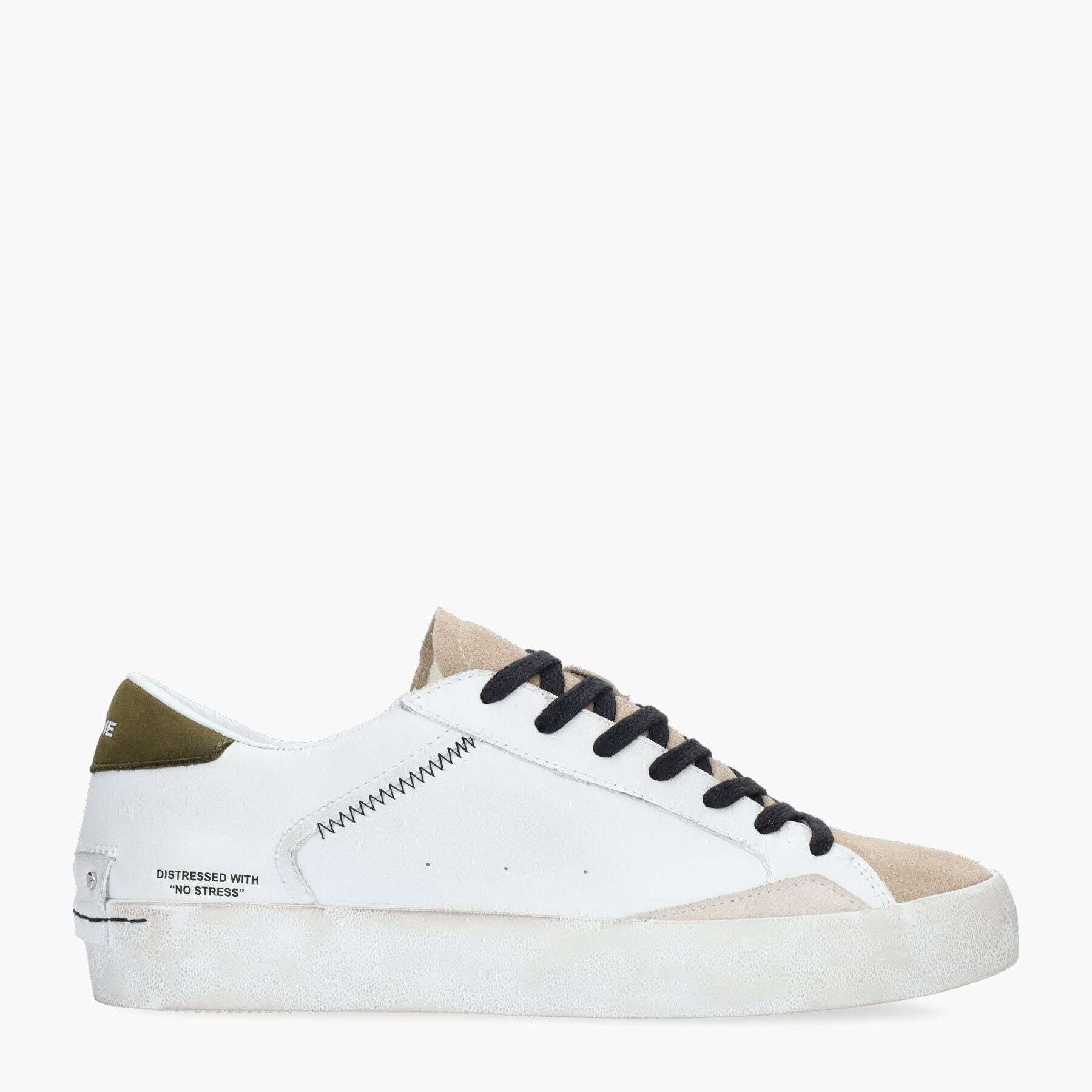 Crime London Uomo Scarpa Distressed 13104PP4B