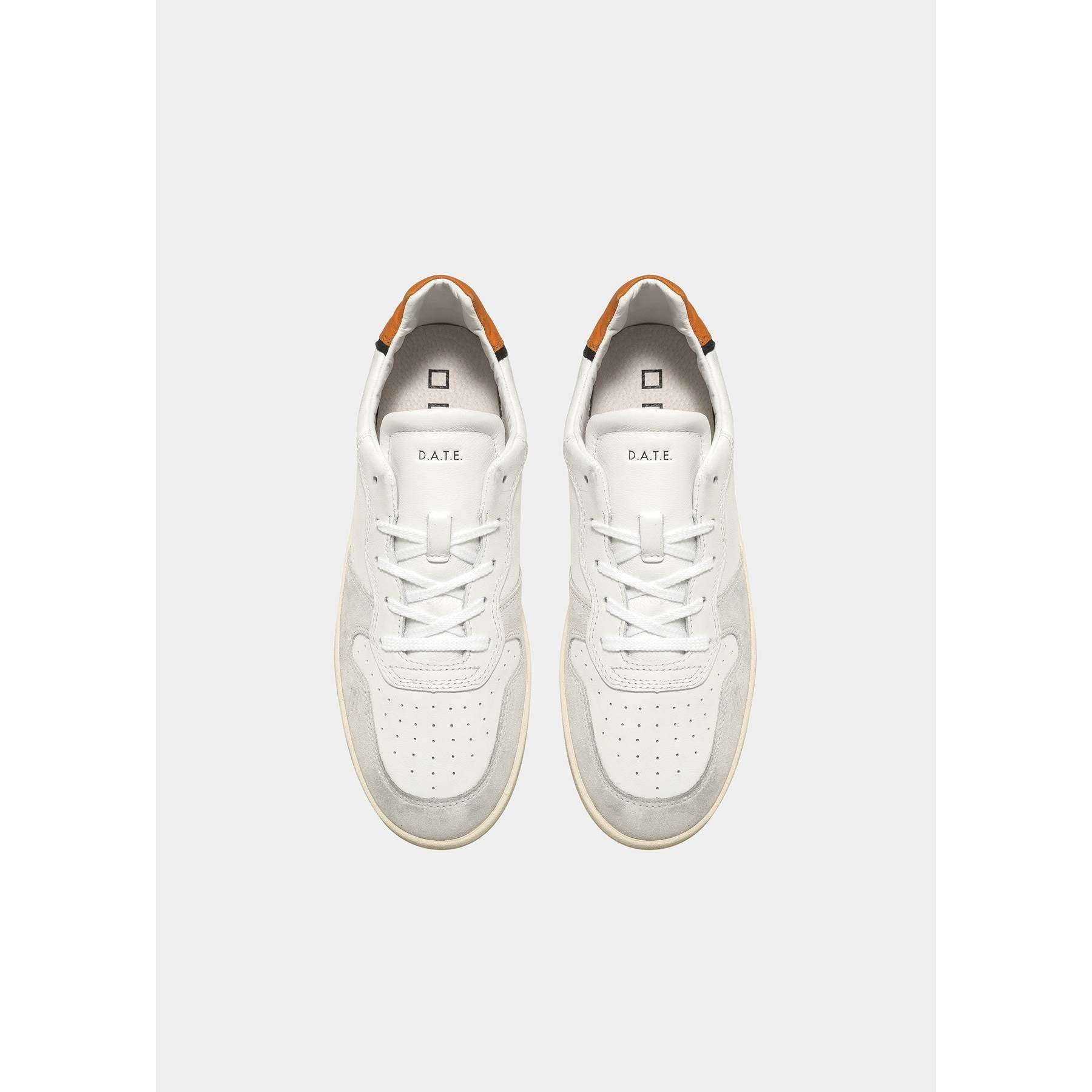 D.A.T.E. Uomo Scarpa Court Leather M361-CR-LE-WL