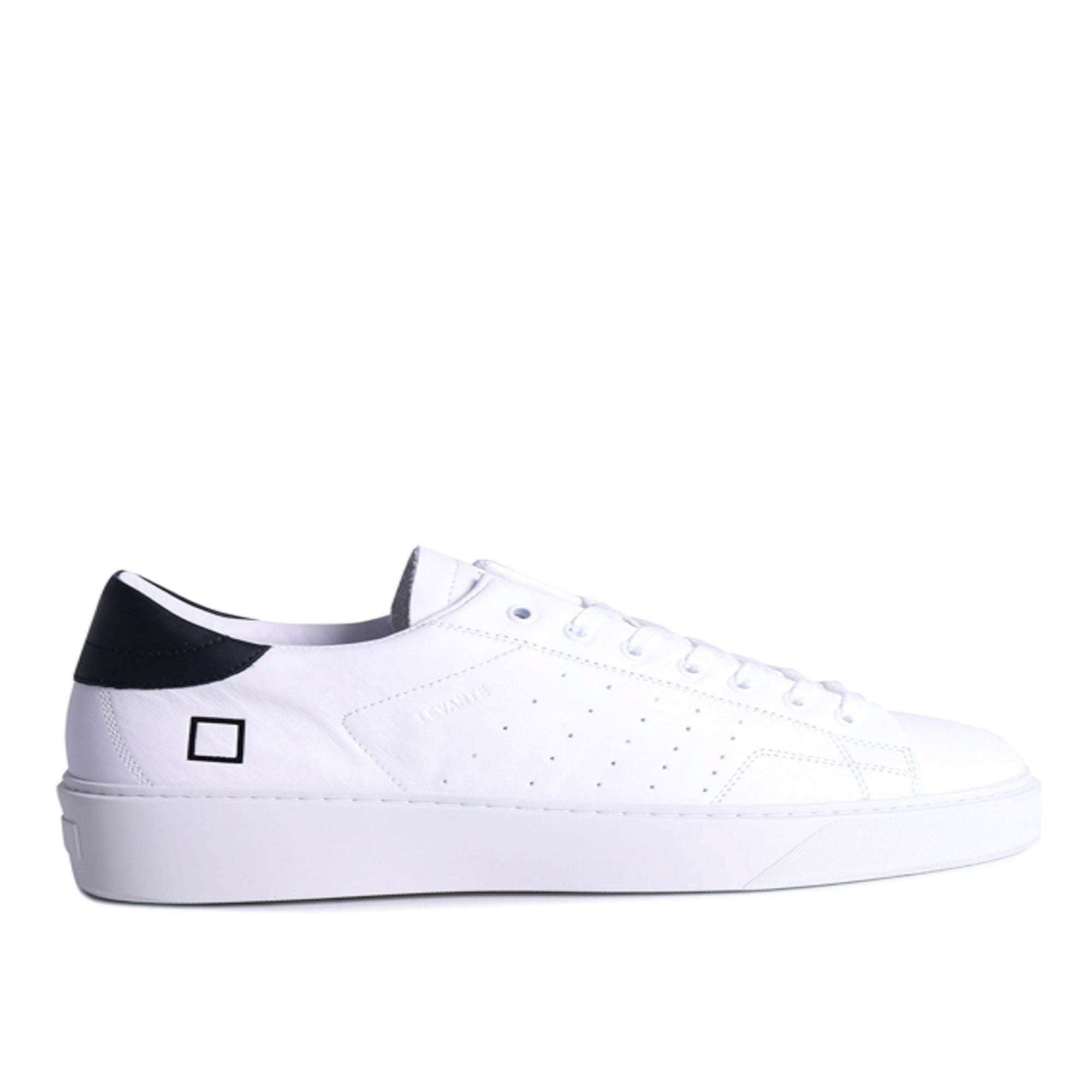 Da.t.e. Uomo Scarpa Levante Calf Bianco e Nero M381-LV-CA-WB