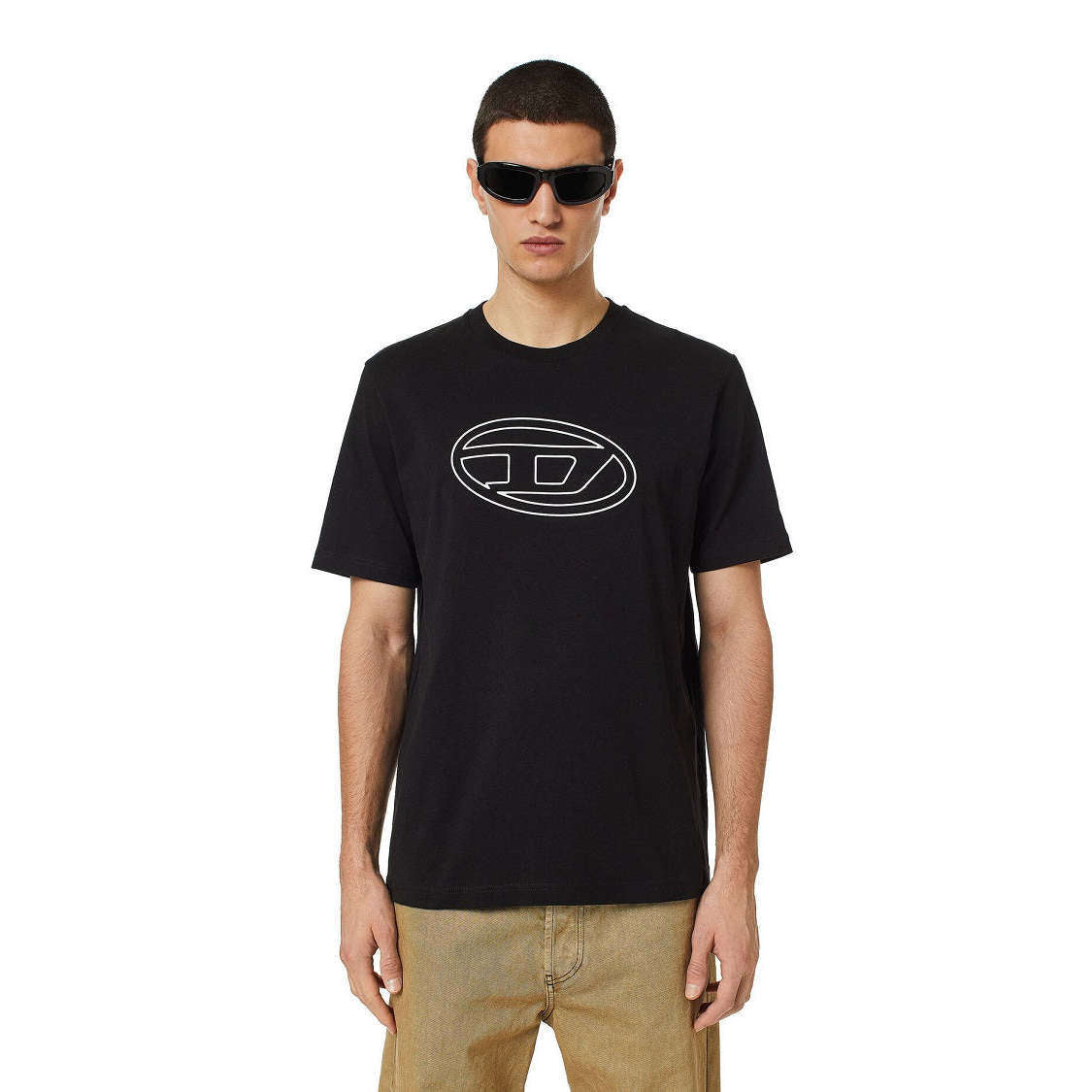 Diesel Uomo T-Shirt T-Just-Bigoval A03789-0BEAF 9xx