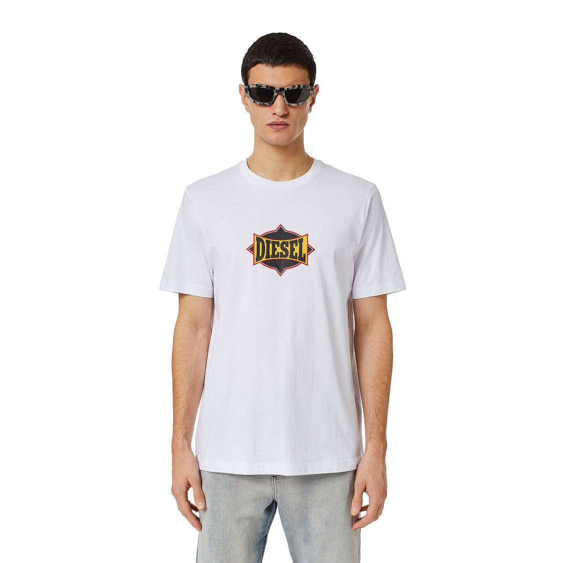 Diesel Uomo T-Shirt T-Just-C13 A03843-0HAYU 100