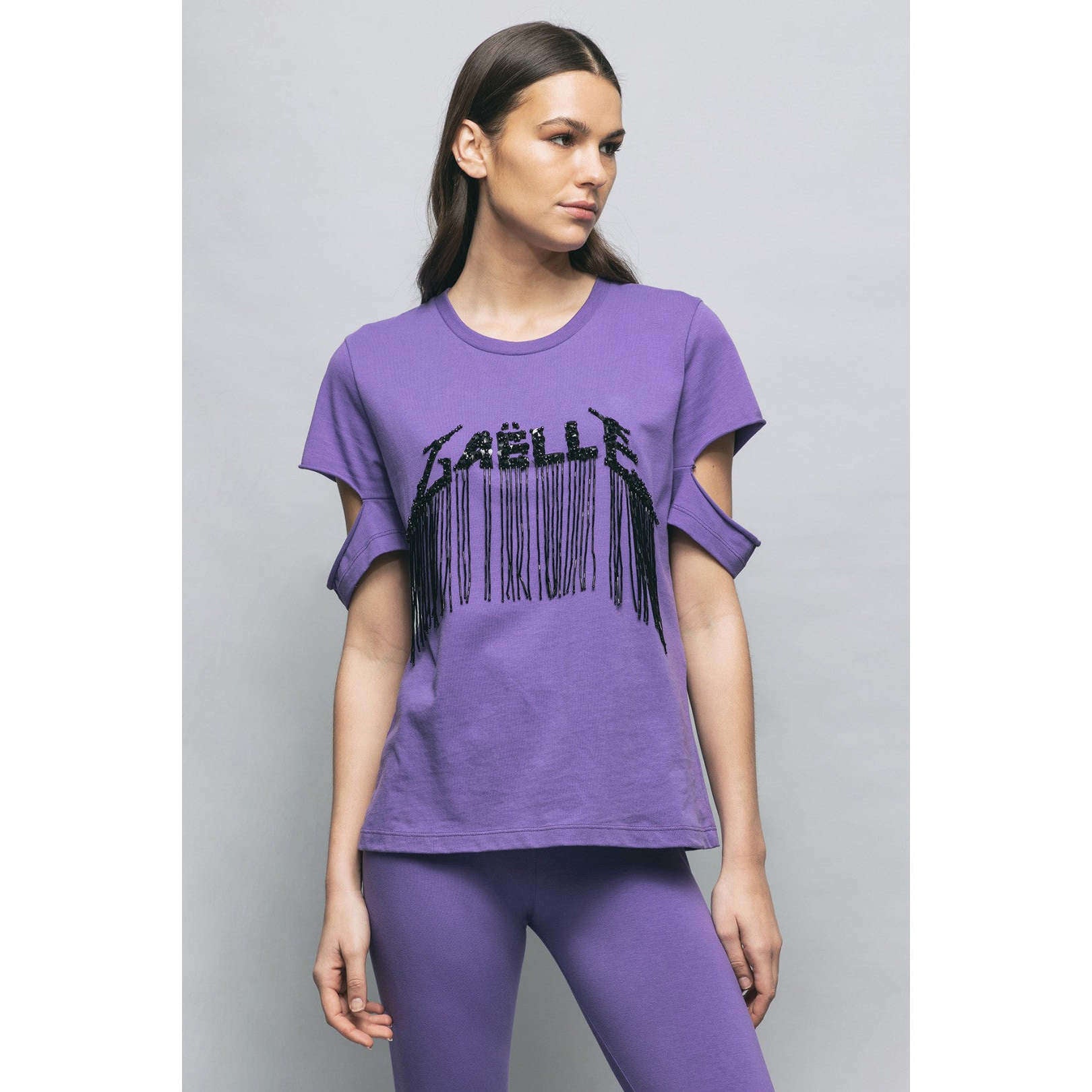 Gaelle Donna T-shirt Biaco GBDP16980