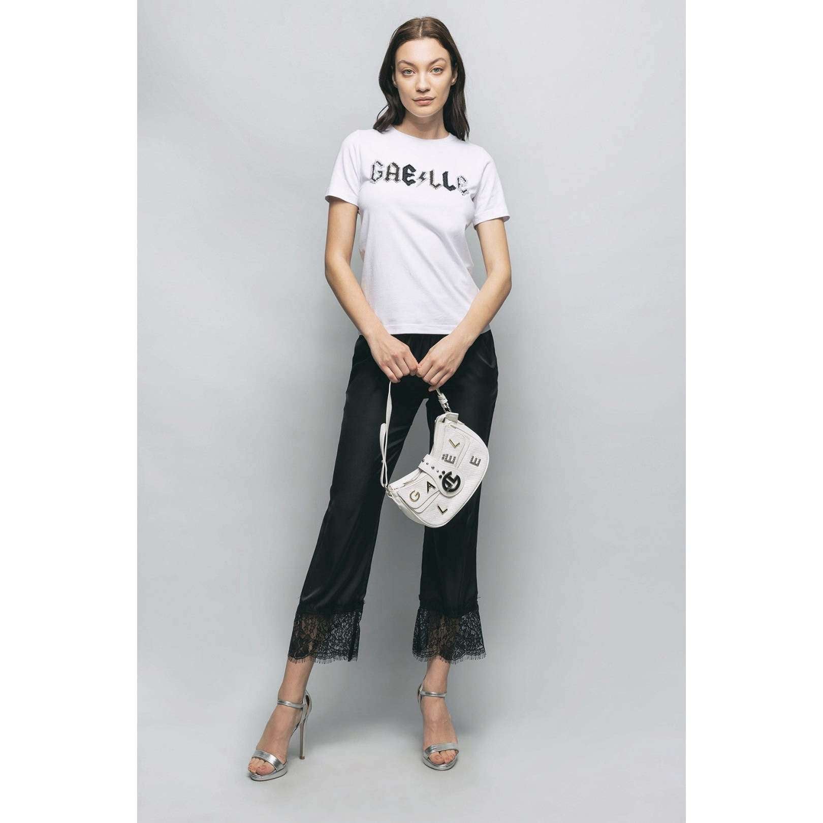 Gaelle Donna T-shirt Logo Saetta GBDP17018