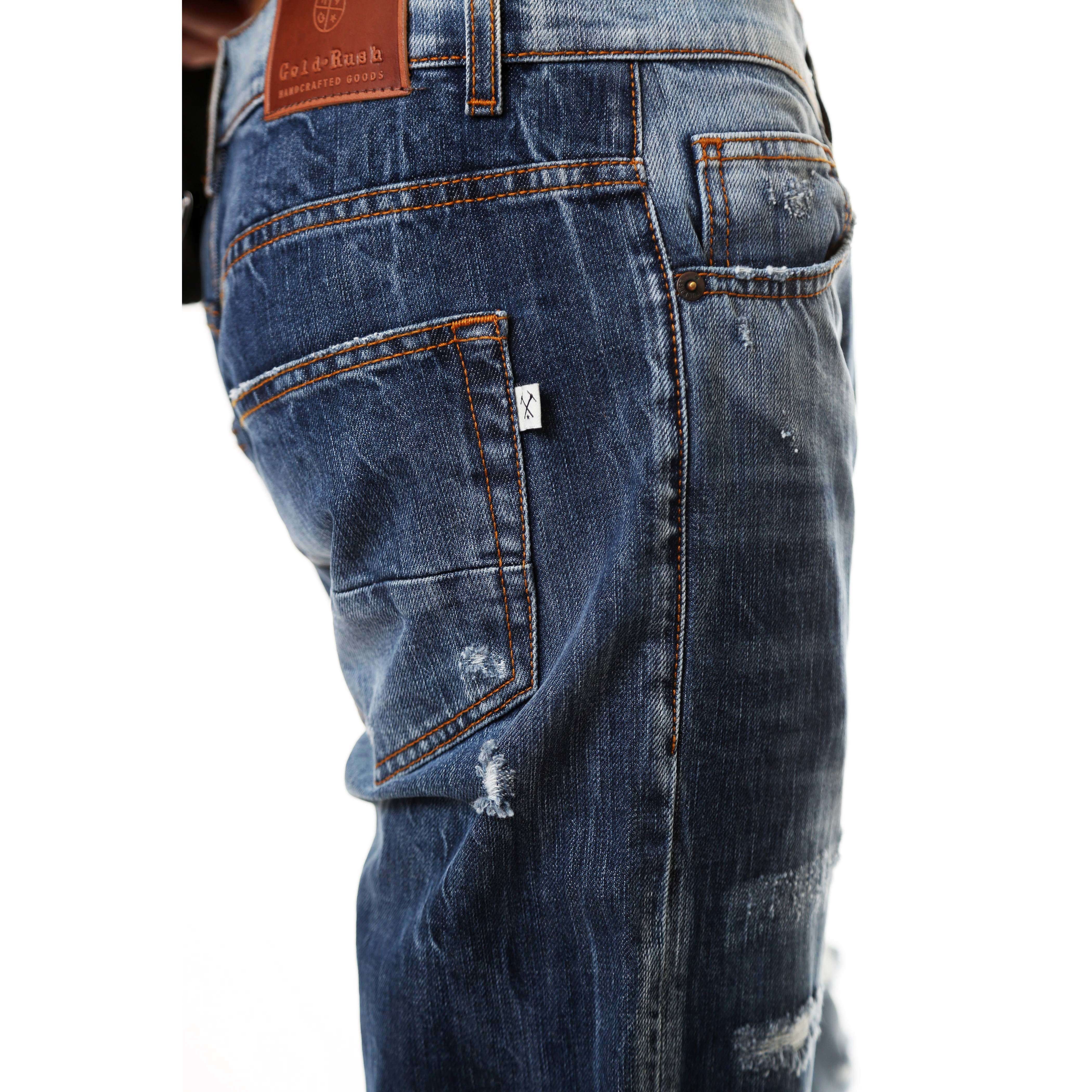 Gold Rush Uomo Jeans Denim Brighton Dark Wash