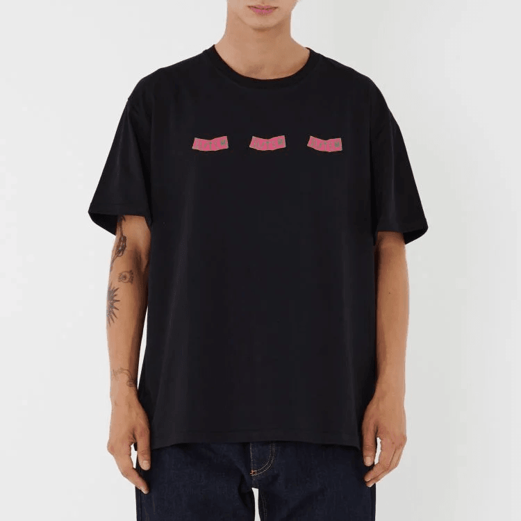 Iuter Uomo T-shirt Power Nera 23SITS95