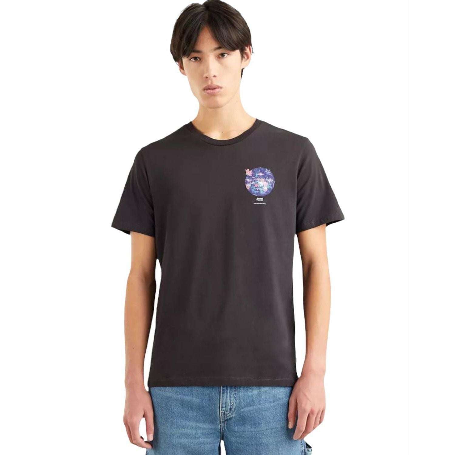 LEVI'S t-shirt graphic crewneck tee uomo