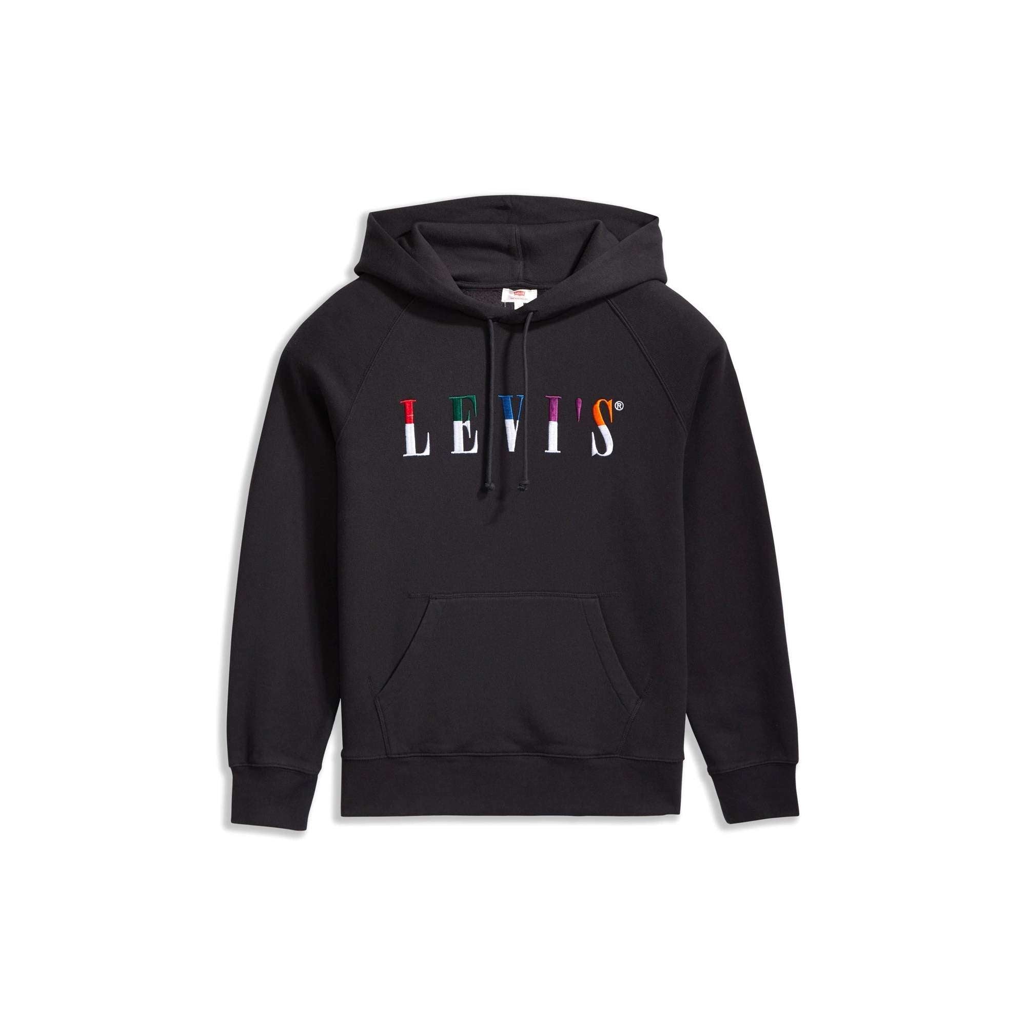 Levi's Uomo Felpa Manica Lunga Hooded Sweatshirt Con Cappuccio Graphic Sport