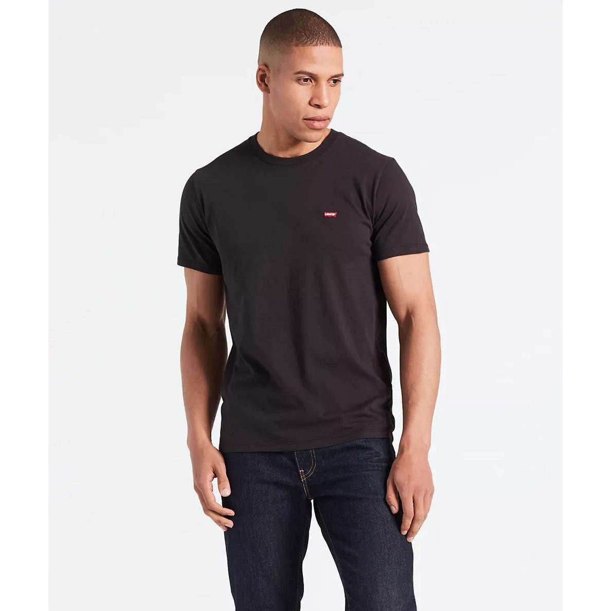 Levi's Uomo T-shirt Housemark Nero 56605-0009