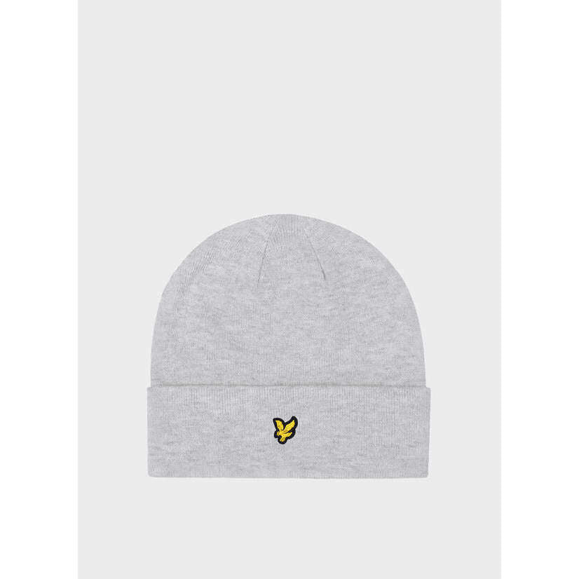 Lyle & Scott Cappello Beanie Lana Patch Grey