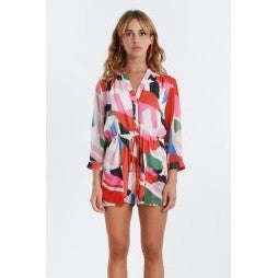 Molly Bracken Donna Tuta Stampata TL218BP