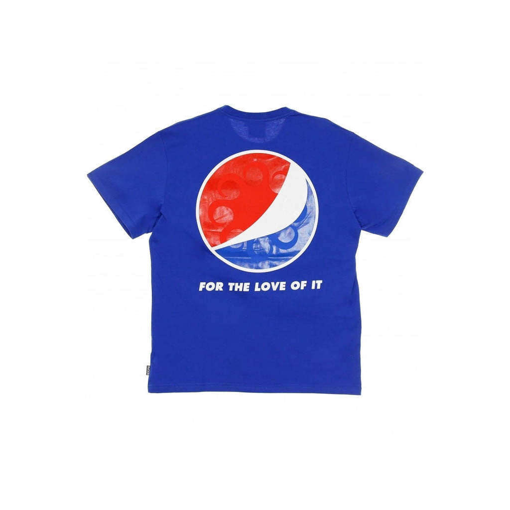 Octopus T-Shirt Uomo colore Blu con Logo Pepsi