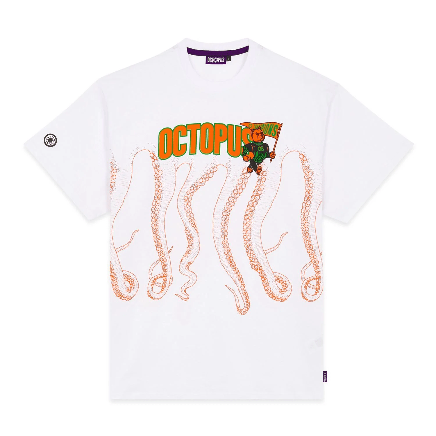 T shirt octopus on sale uomo