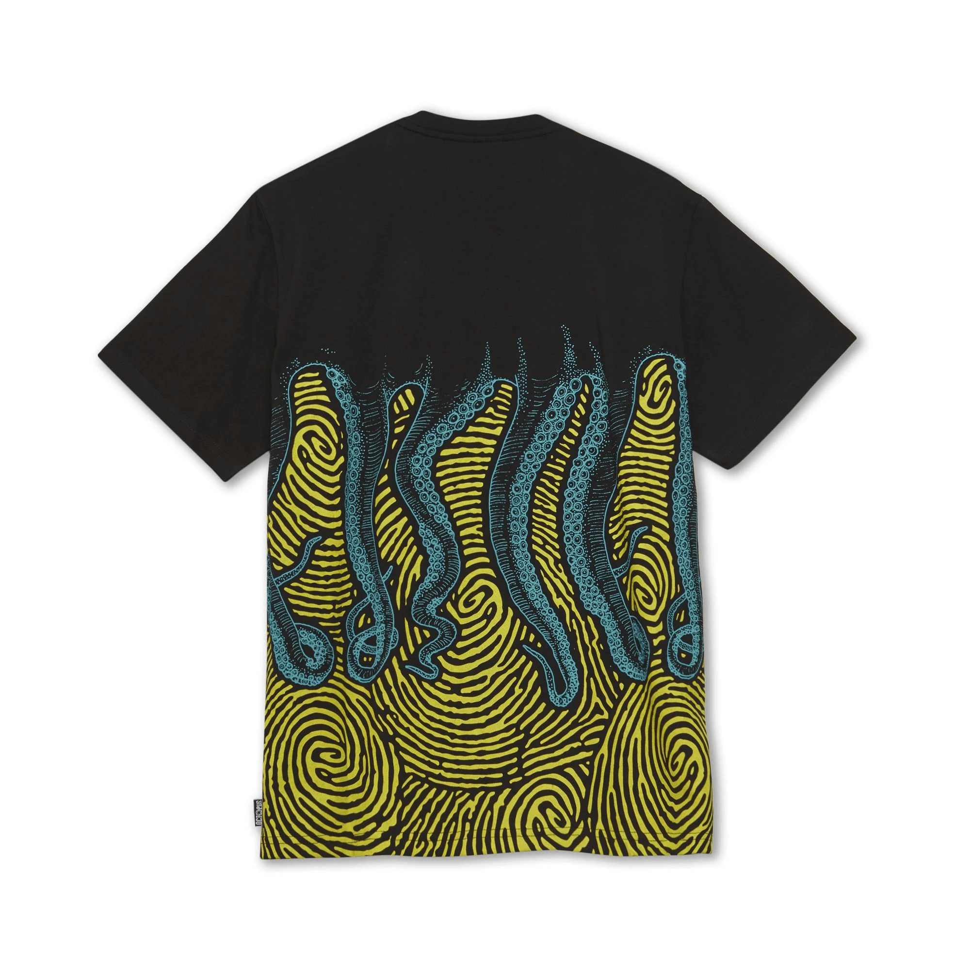 Octopus Uomo T-Shirt Manica Corta Fingerz