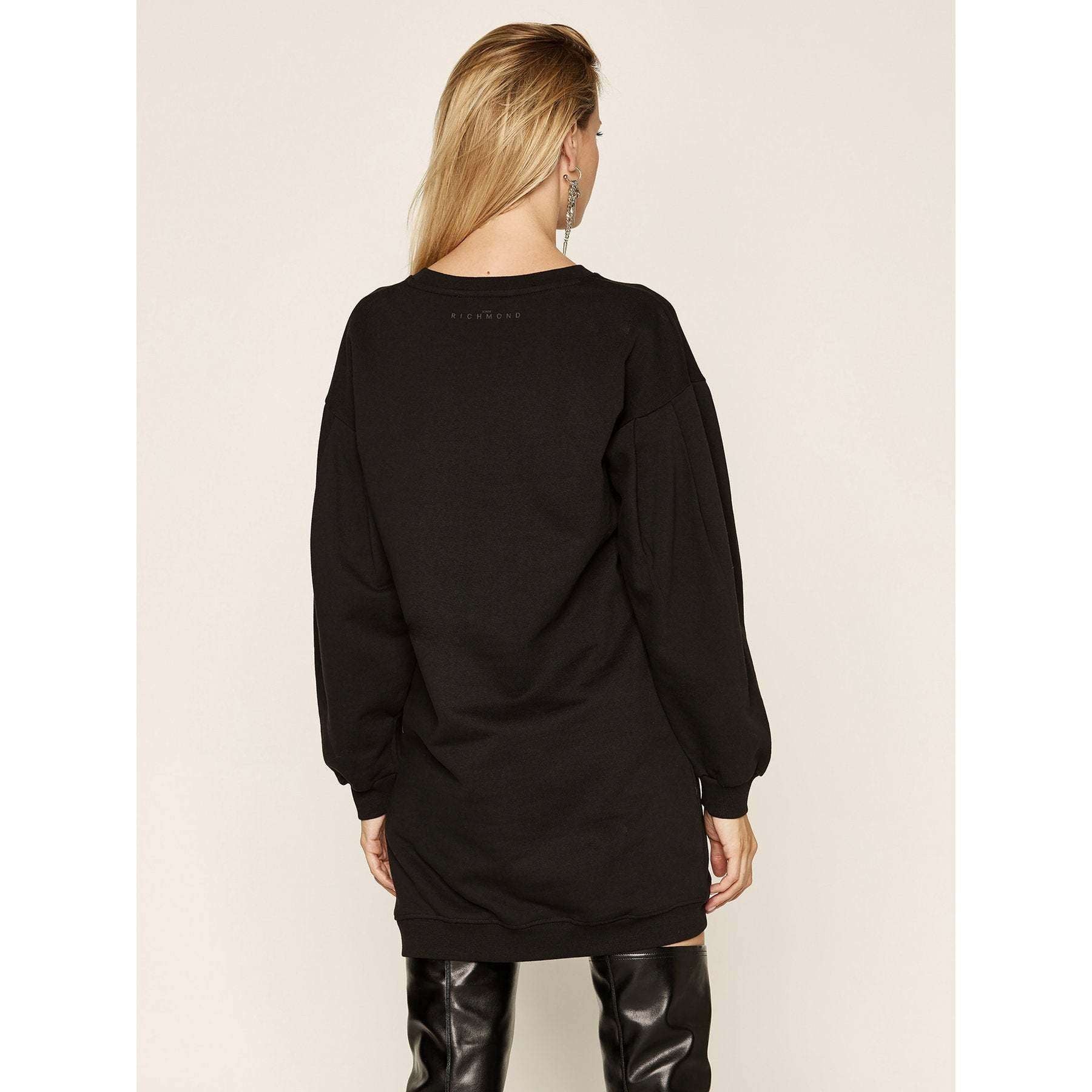 Richmond Donna Abito Felpa Sportivo Elizabeth Black