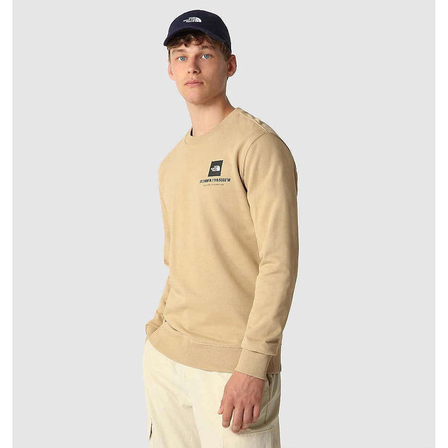 The North Face Uomo Felpa Coordinates KHAKI NF0A826VLK51
