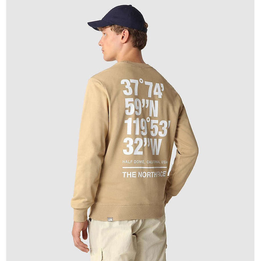 The North Face Uomo Felpa Coordinates KHAKI NF0A826VLK51