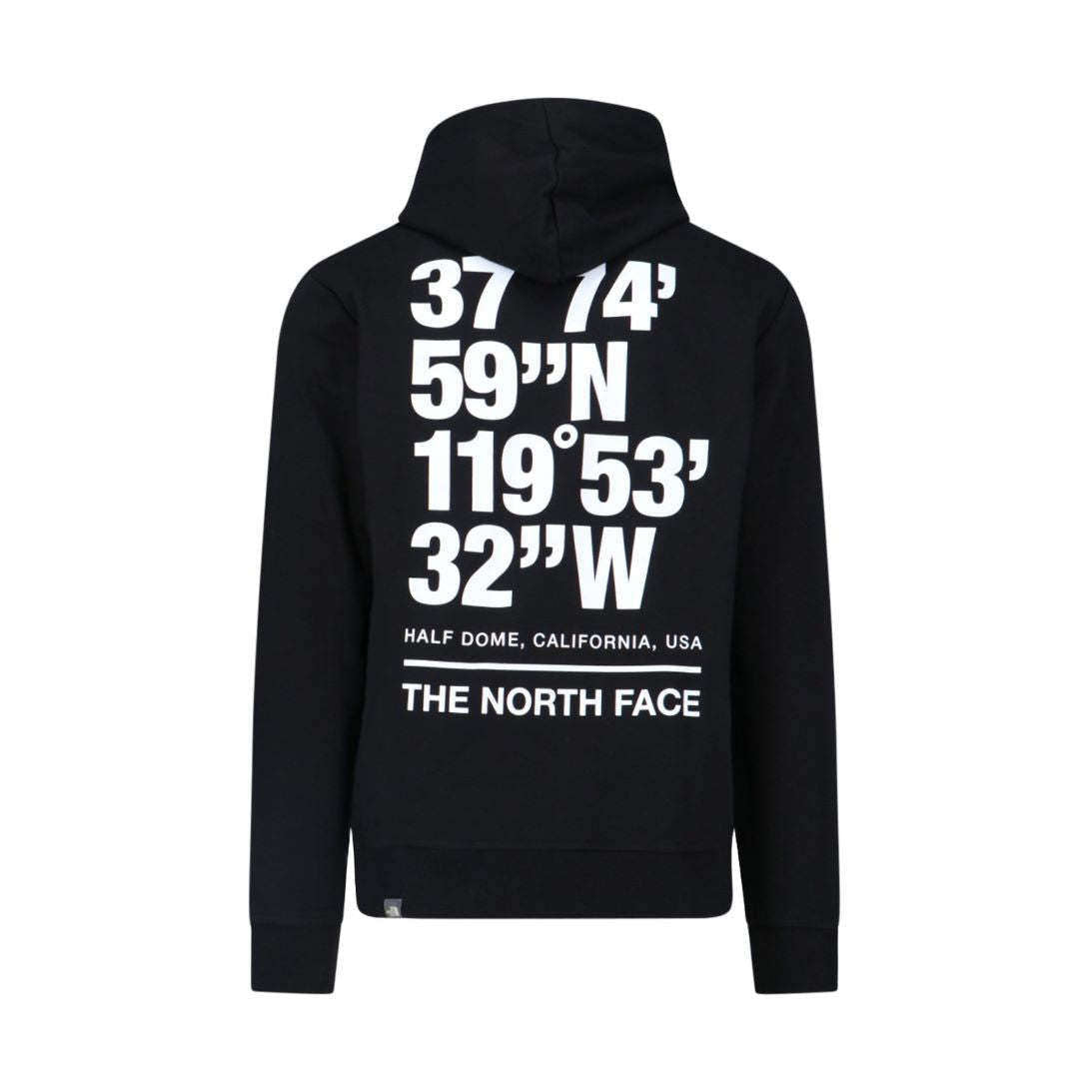 The North Face Uomo Felpa Coordinates Nera Con Cappuccio NF0A826UJK31