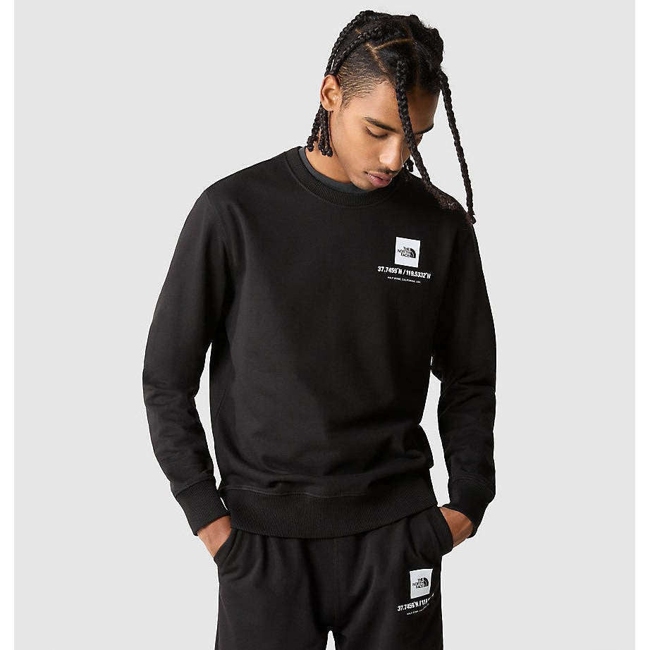 The North Face Uomo Felpa Coordinates Nera NF0A826VJK31