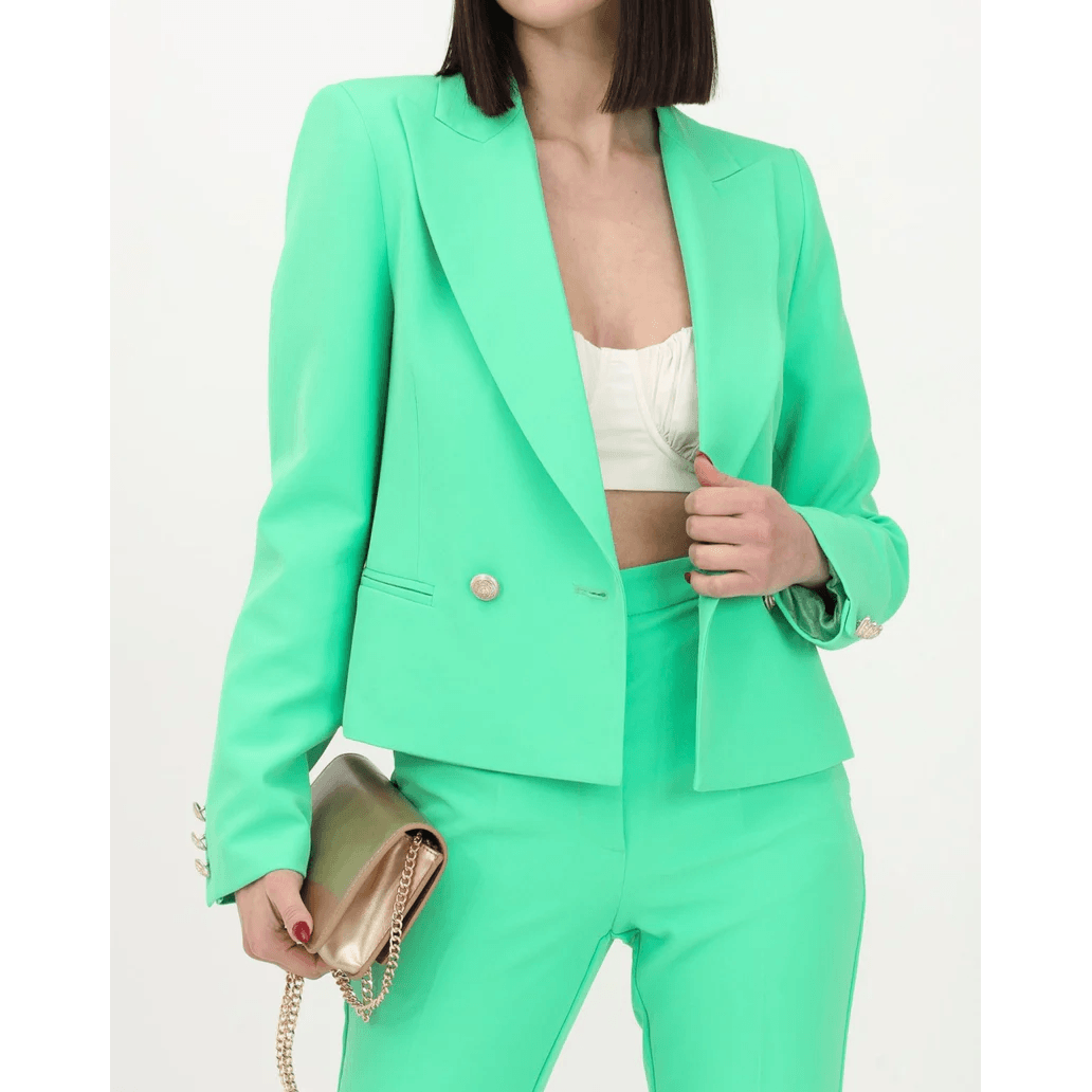 Vicolo Donna Giacca Verde TE0040
