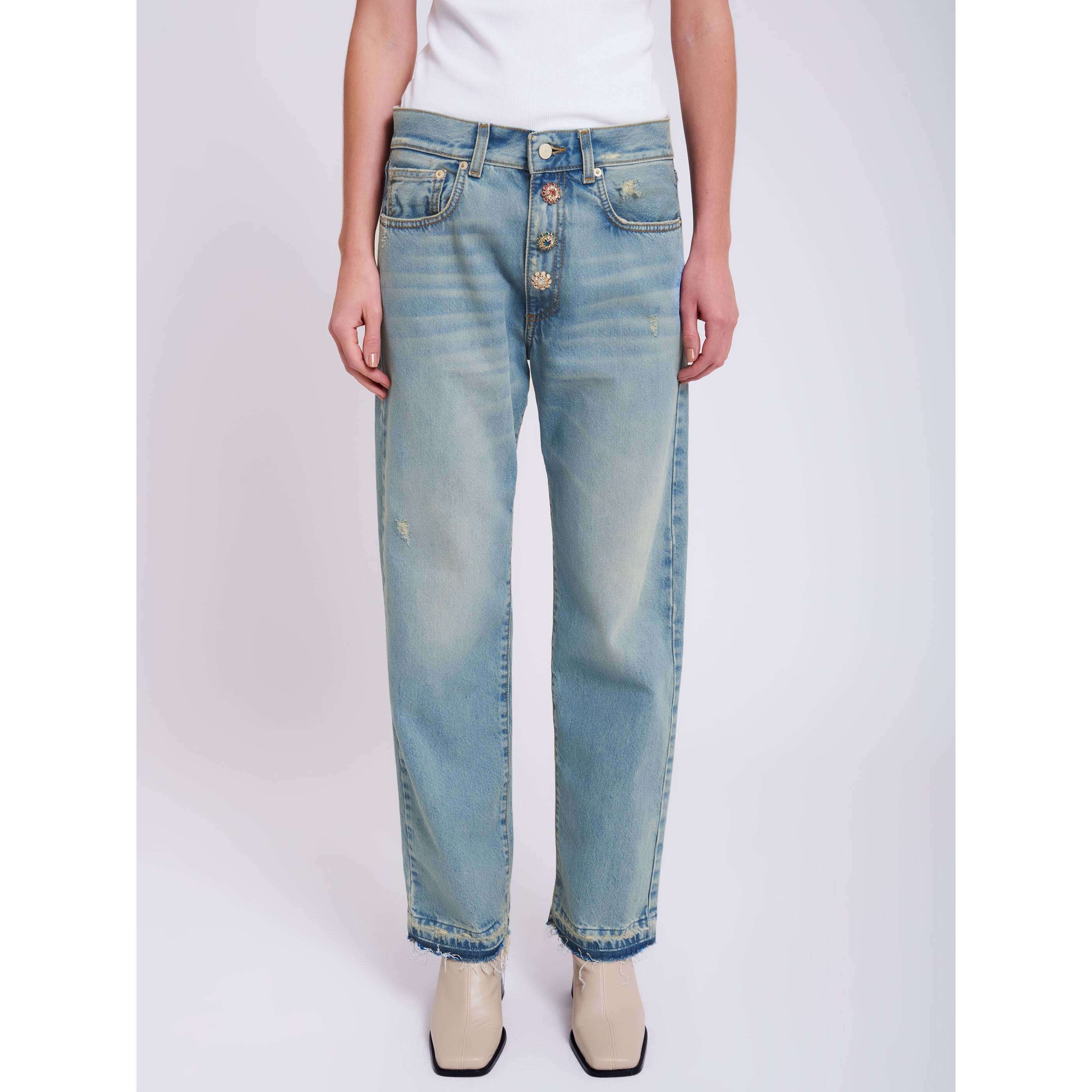 Vicolo Donna Jeans Baggy DE5095