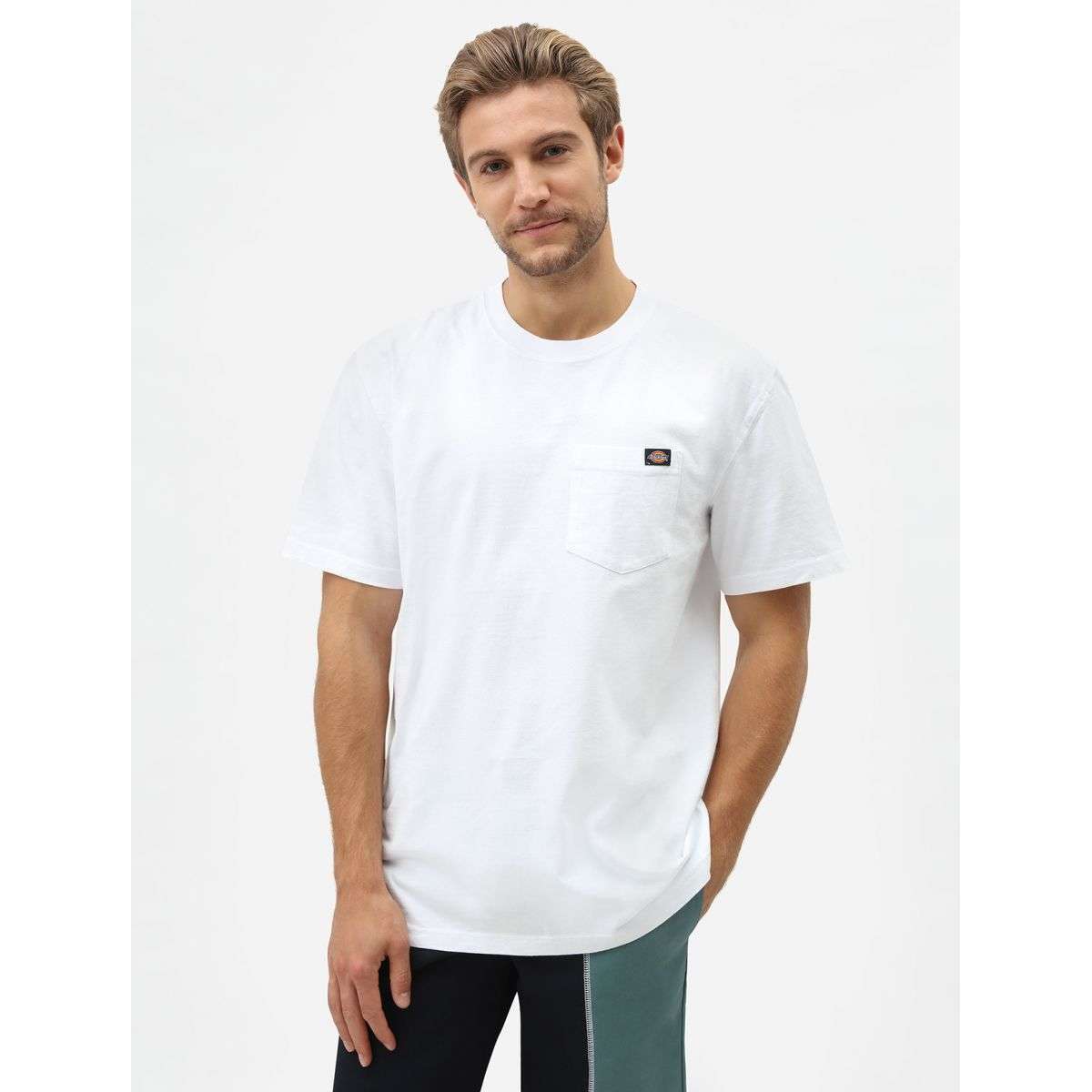 Dickies Uomo T-shirt Bianca Porterdale DK0A4TMOWHX1