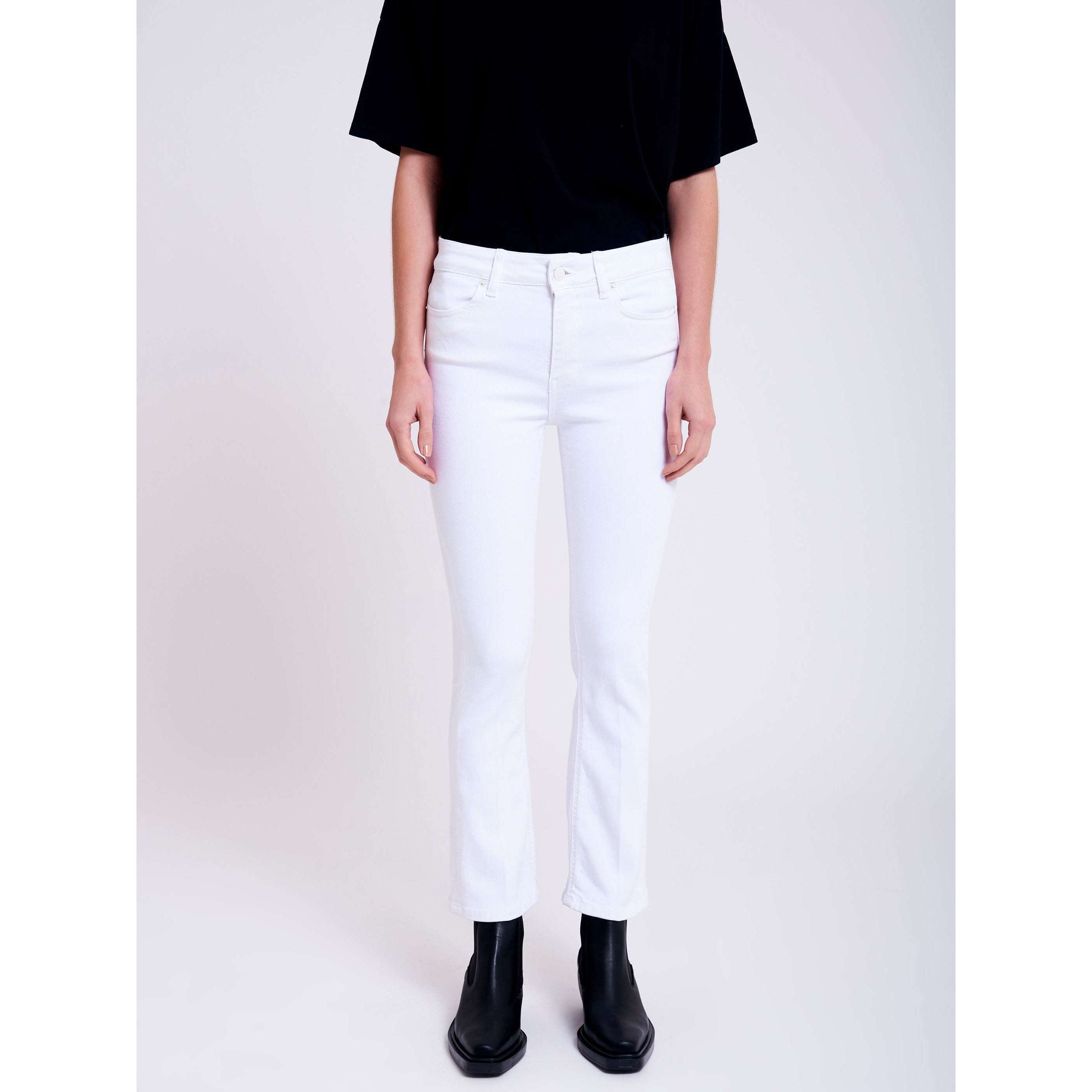Vicolo Donna Pantalone Jeans Gisele Bianco DE5104