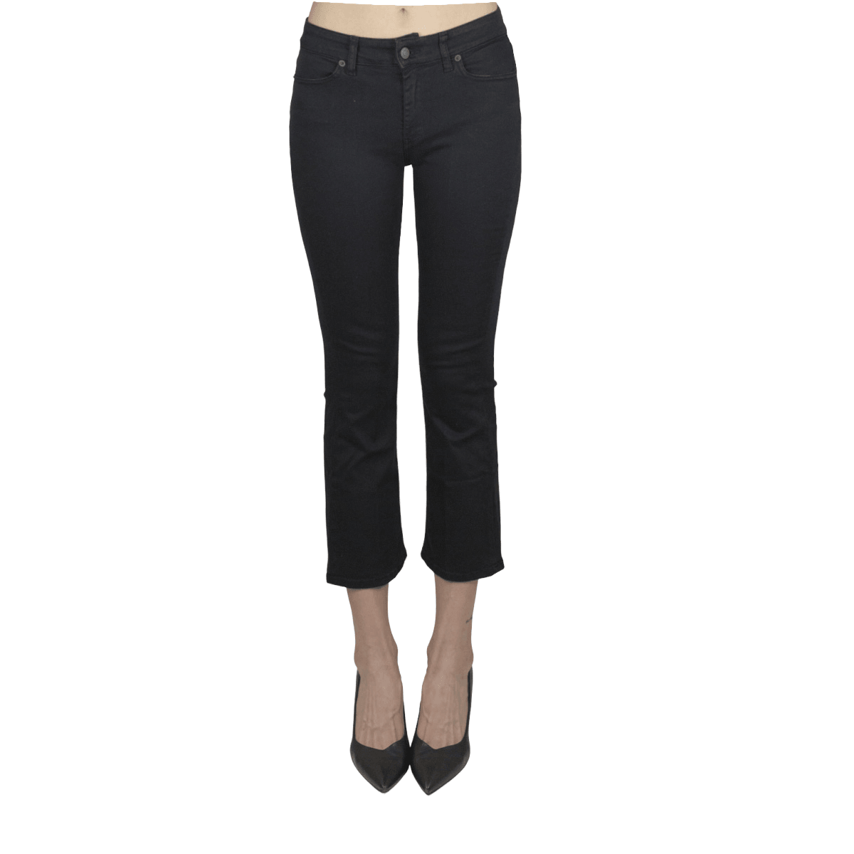 Vicolo Donna Pantalone Jeans Gisele Nero DE5104