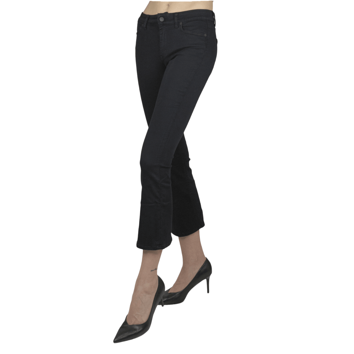 Vicolo Donna Pantalone Jeans Gisele Nero DE5104