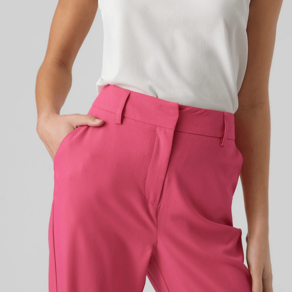 Vero Moda Donna Pantalone Zelda Pink Yarrow 10259211