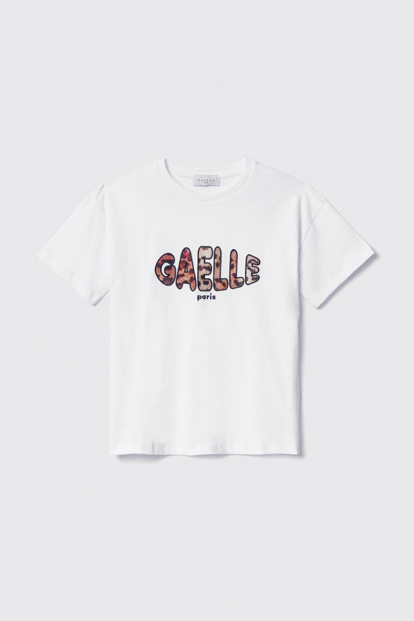 Gaelle donna t-shirt GAABW04387 - PTTS0037 - BI01 bianco