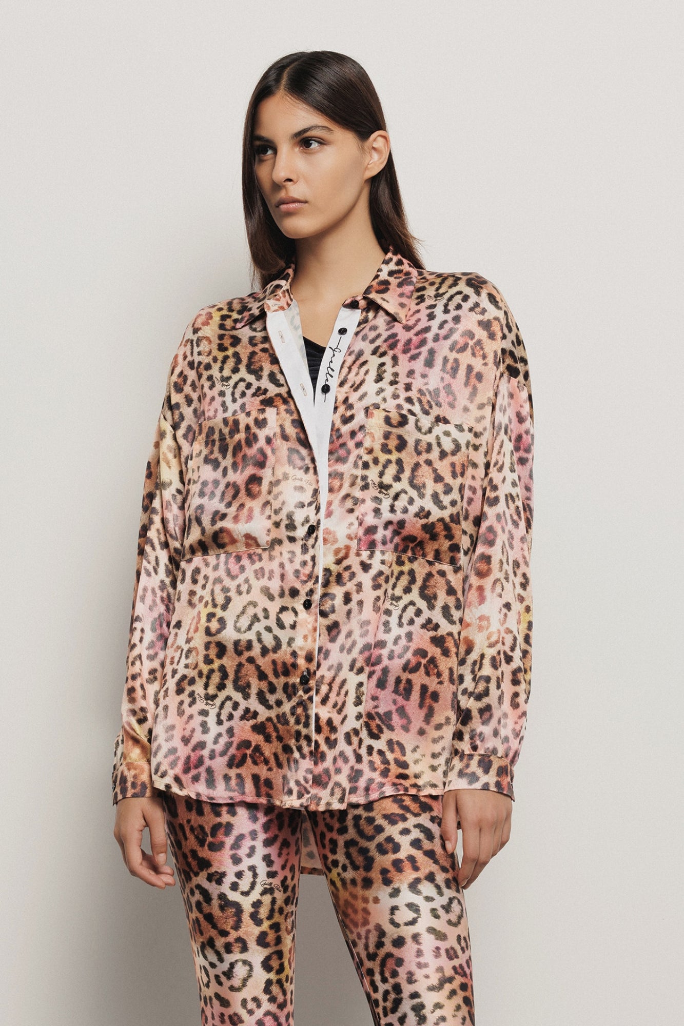 Gaelle donna camicia GAABW04000-TMTR0010-90761-MA51 maculato