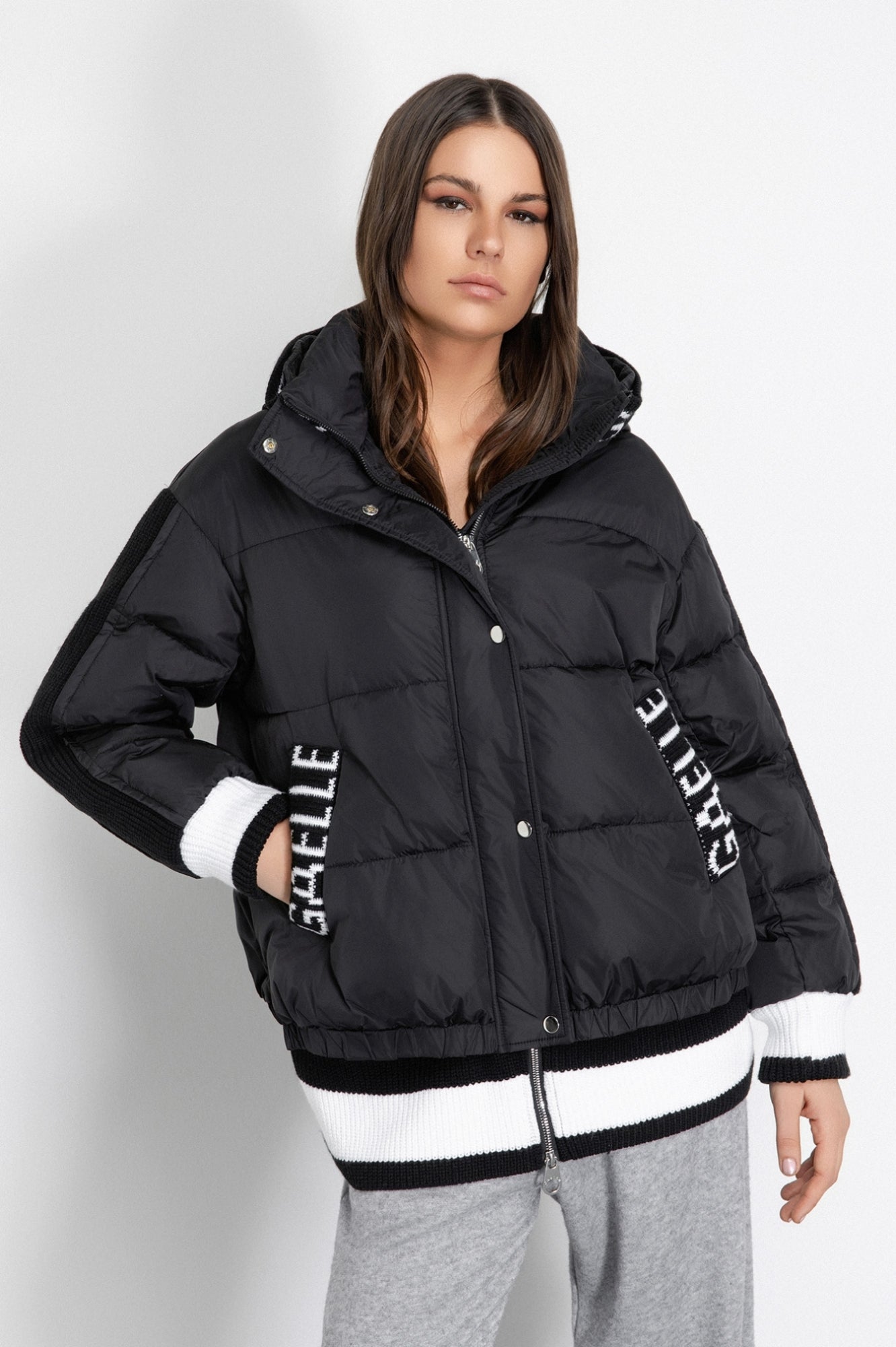 Gaelle donna piumino GAABW06511 - MTTN0001 - NE01