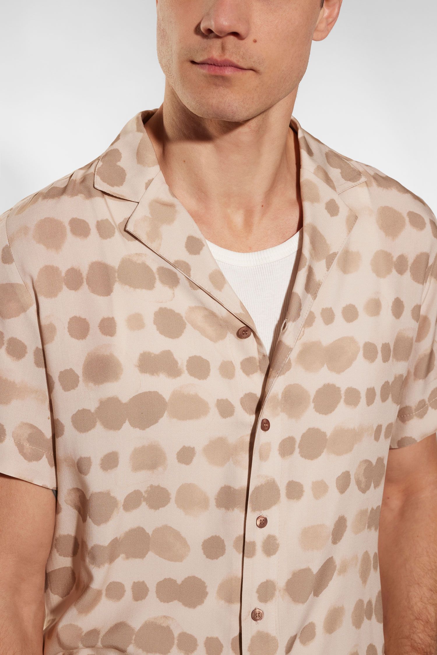 Imperial uomo camicia CYI8HDS Beige