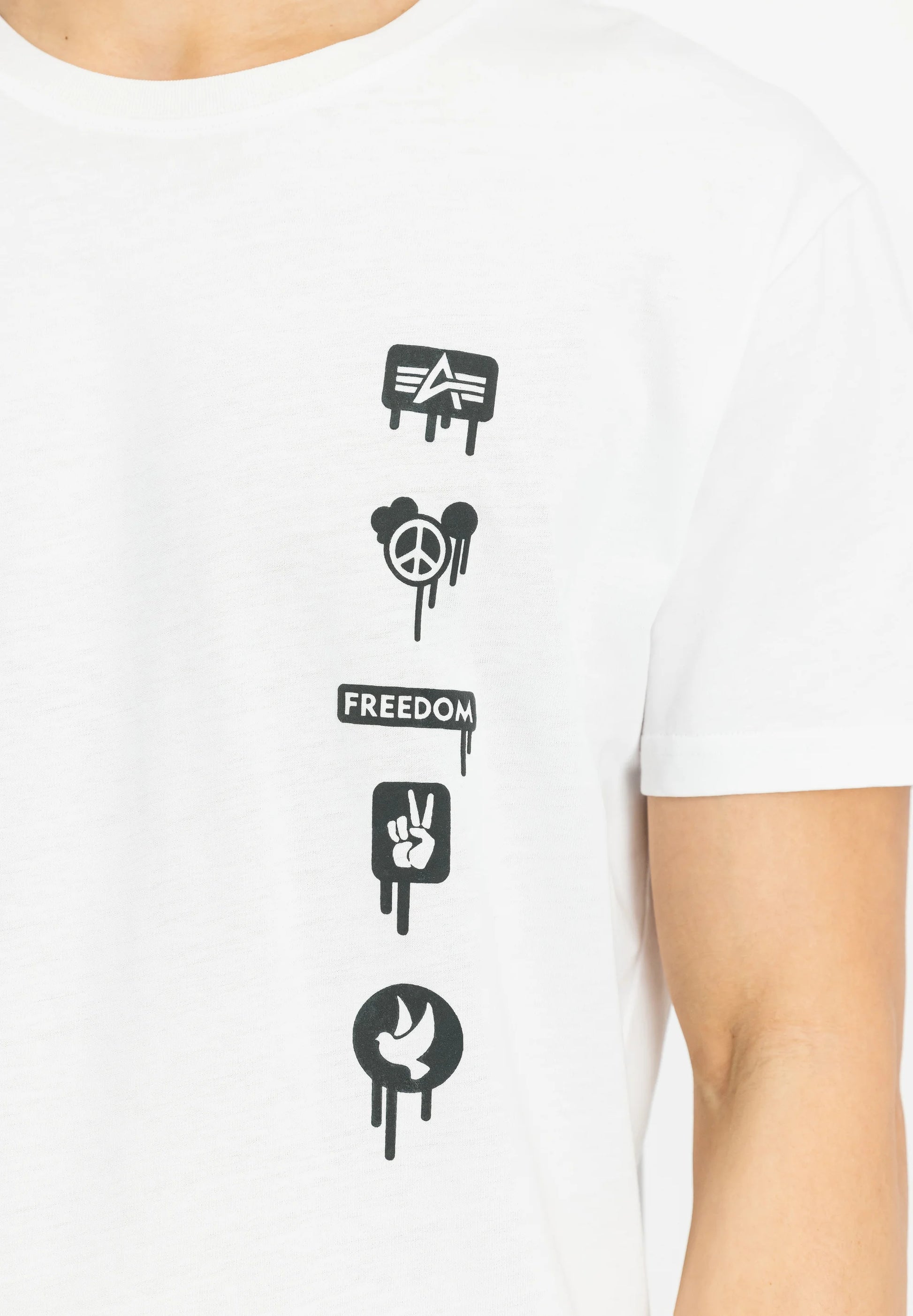 Alpha Industries uomo t-shirt Freedom X156539 09
