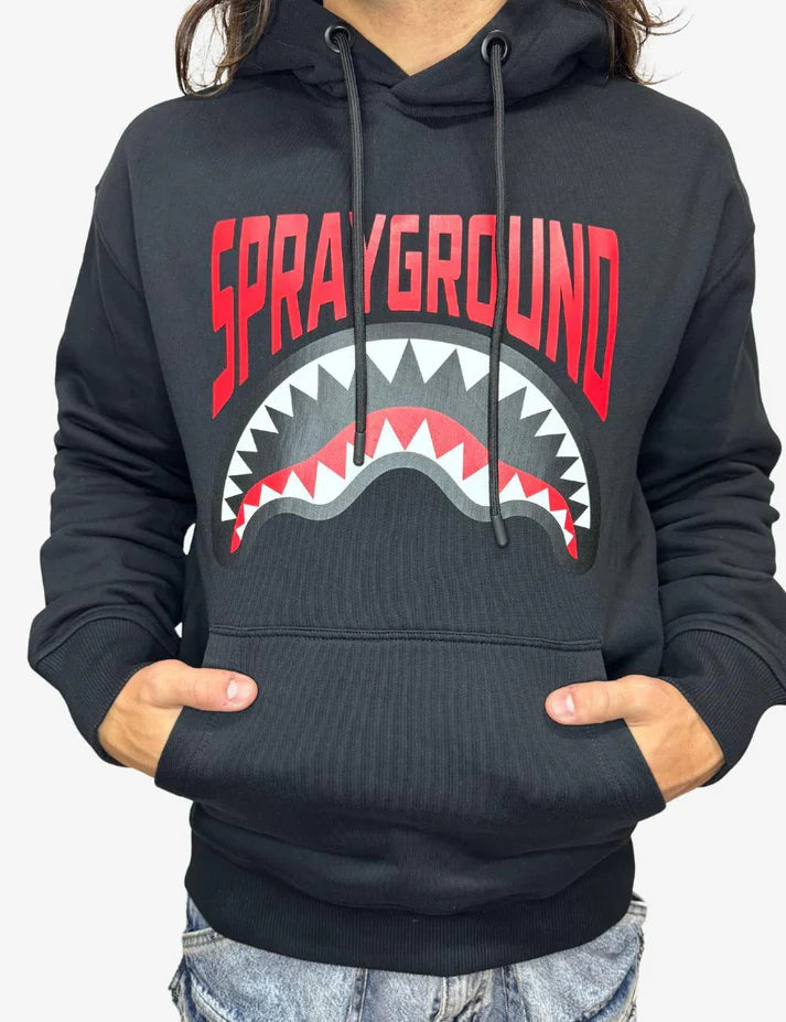 sprayground uomo felpa SP666BLK