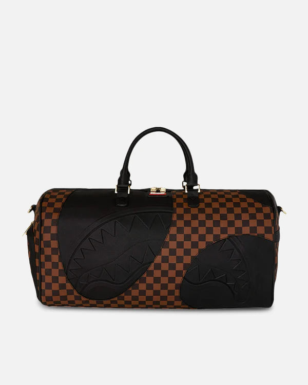 Sprayground uomo borsa JETSTREAM BROWN DUFFLE