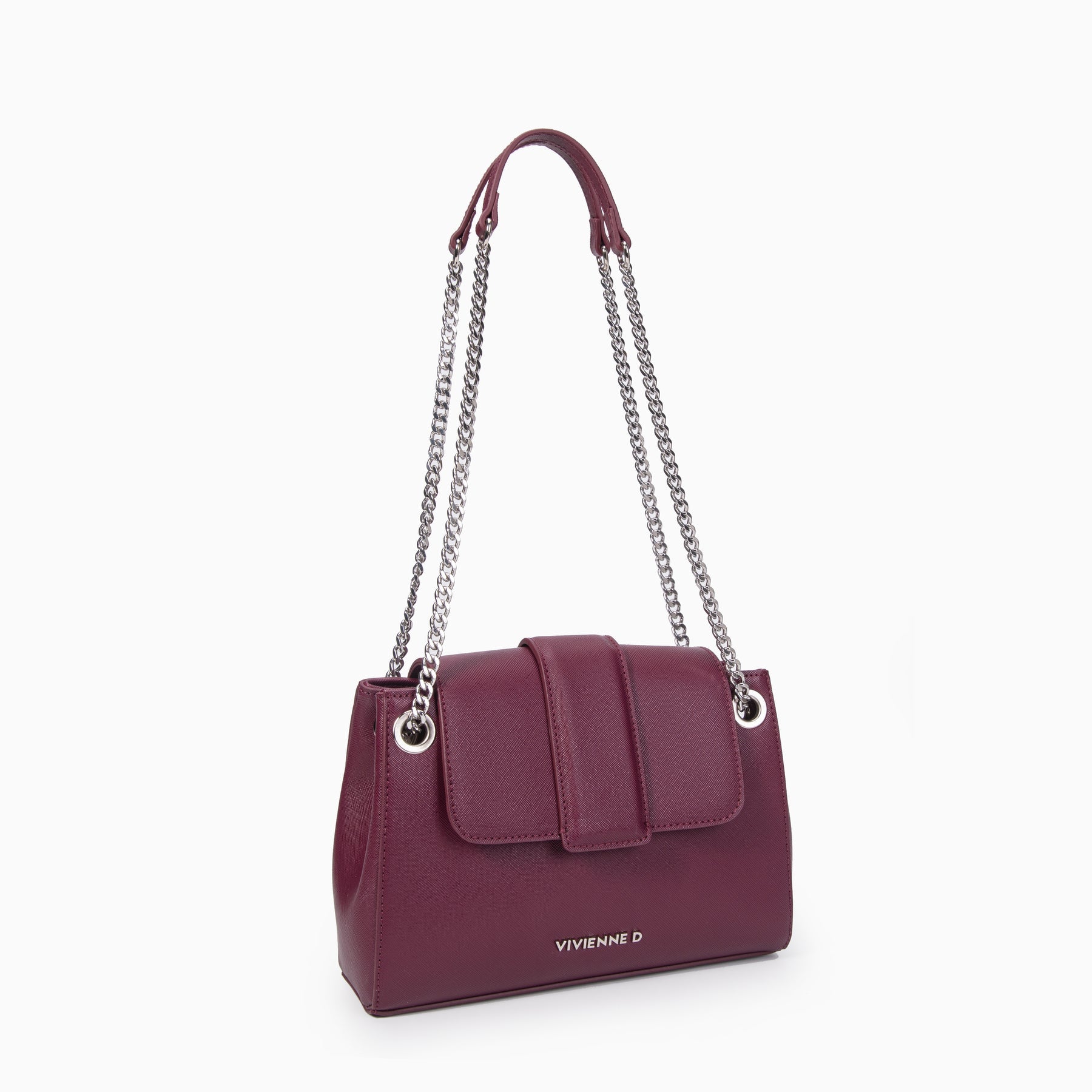 Vivienne D. donna borsa mini v085 bordo'