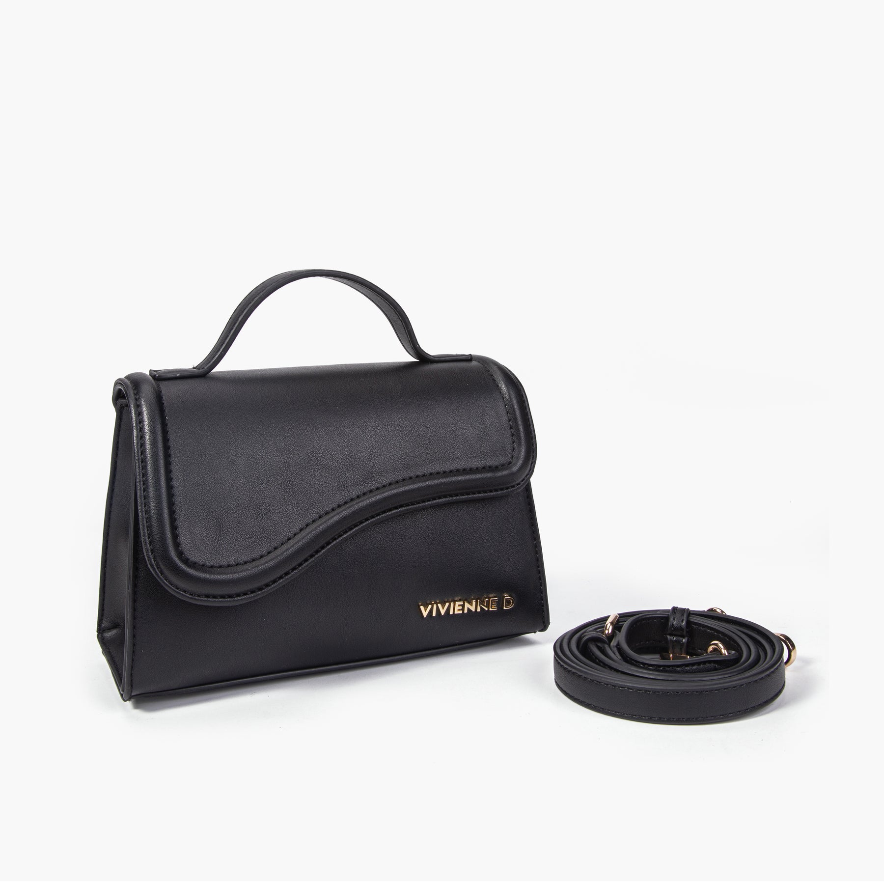 Vivienne D. donna borsa mini v111 nero