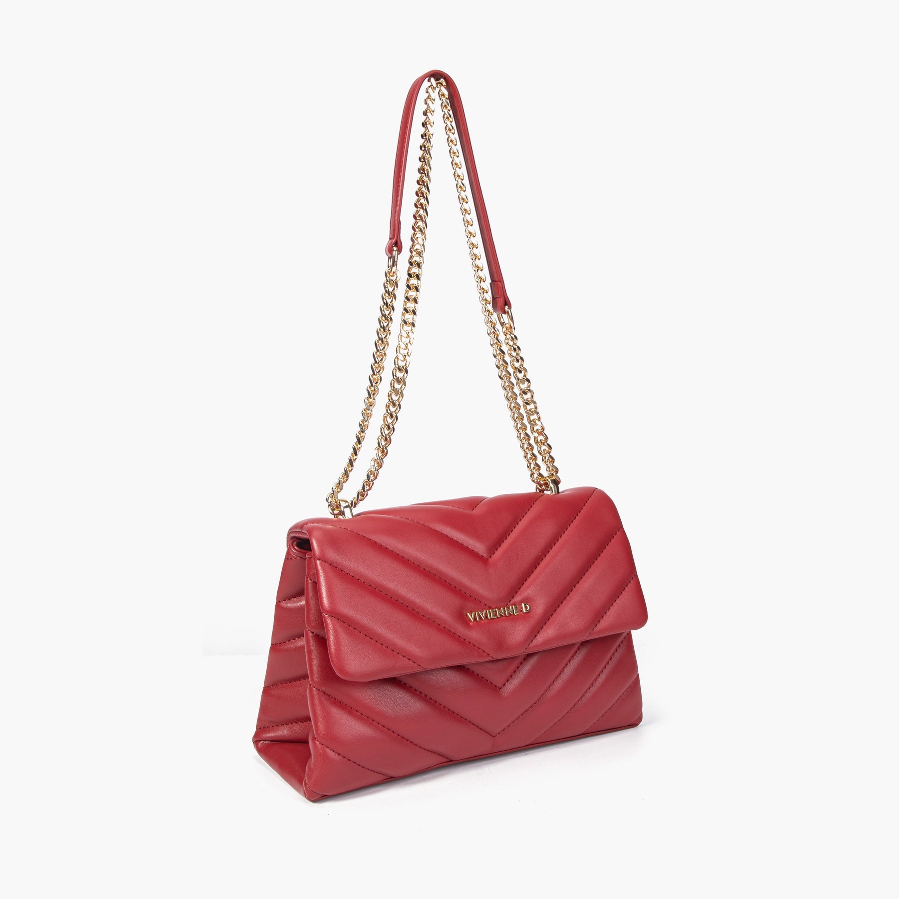 Vivienne D. donna borsa mini v098 rosso