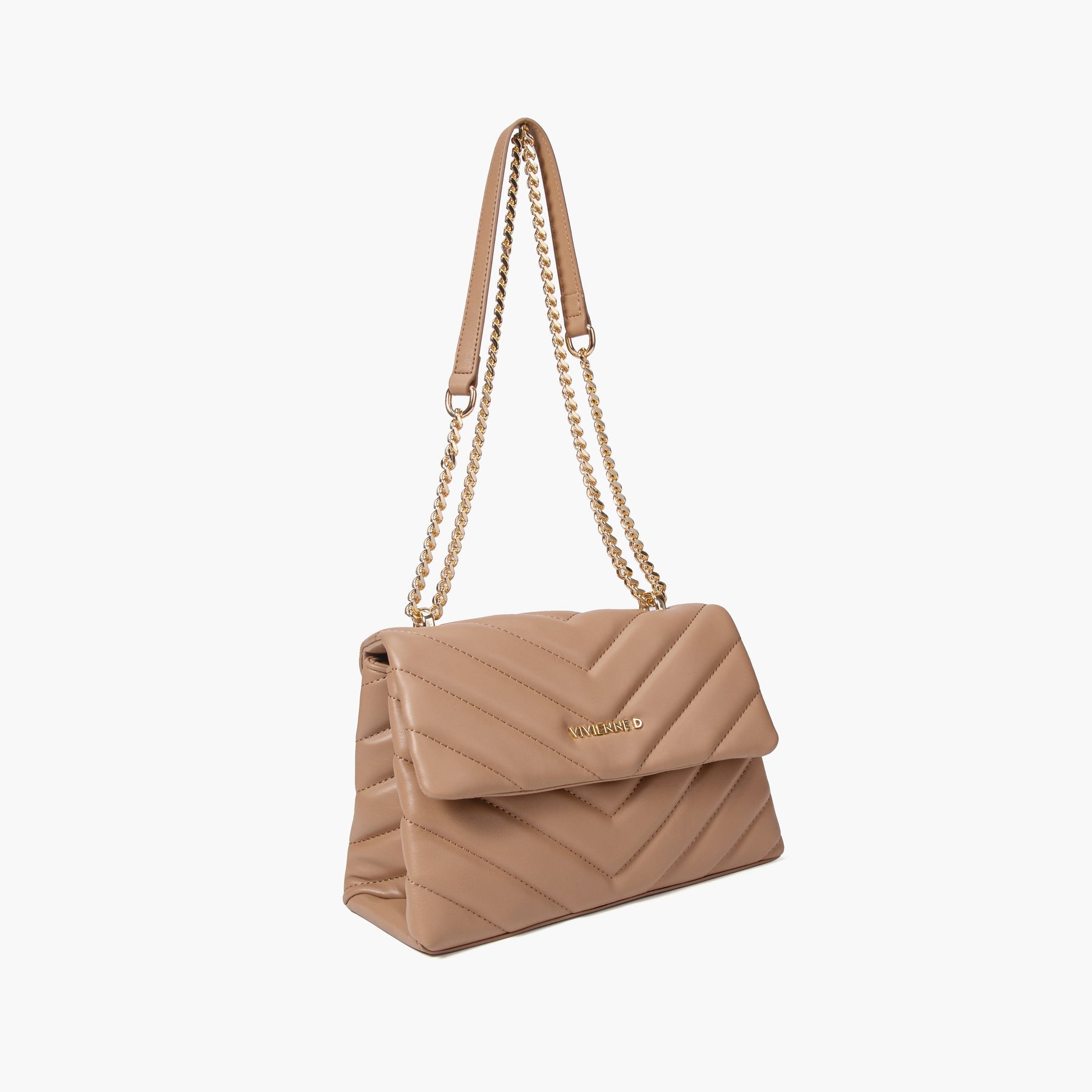 Vivienne D. donna borsa mini v098 camel