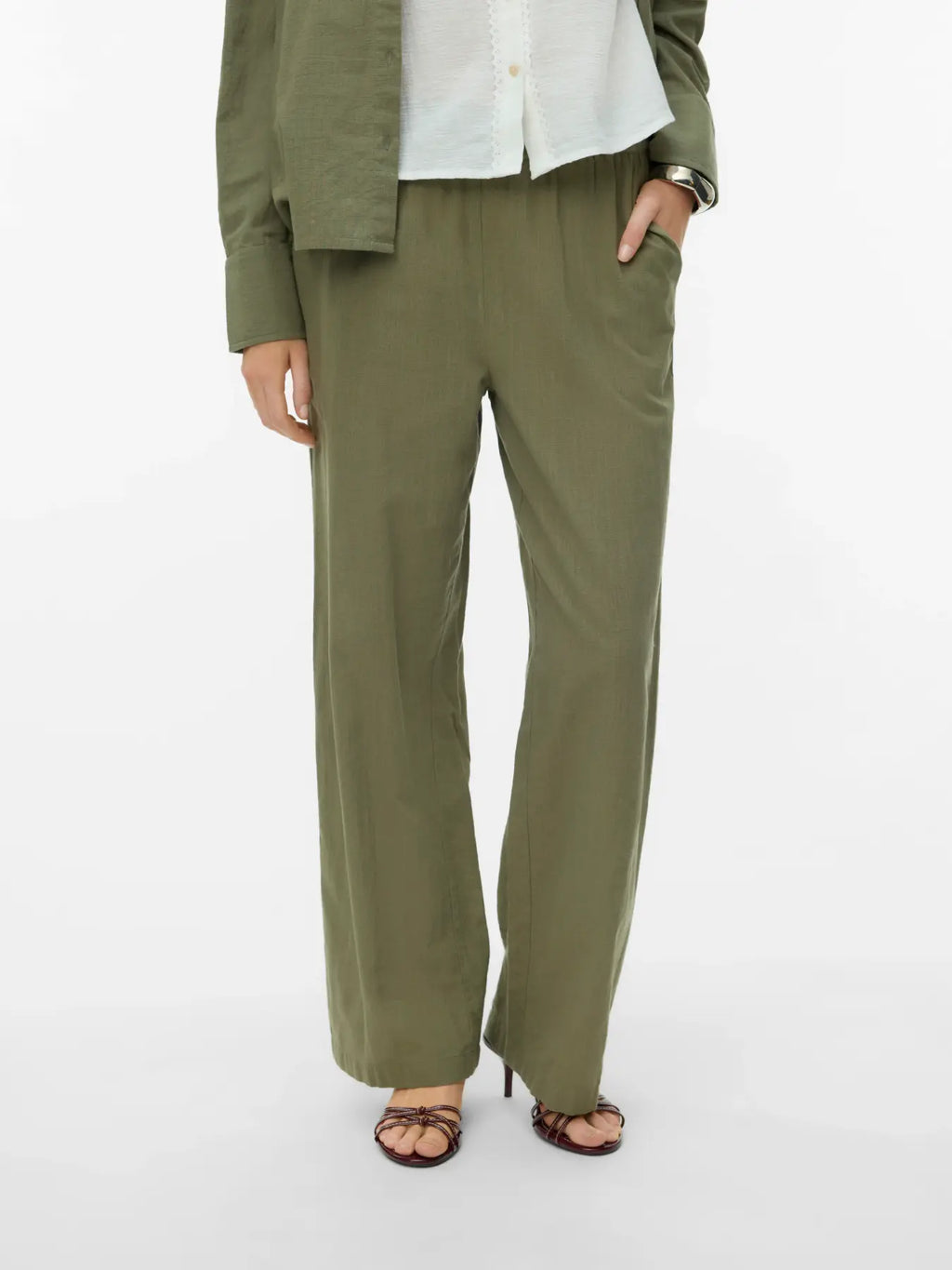 Vero Moda donna pantalone CAIA WIDE PANT 10333796