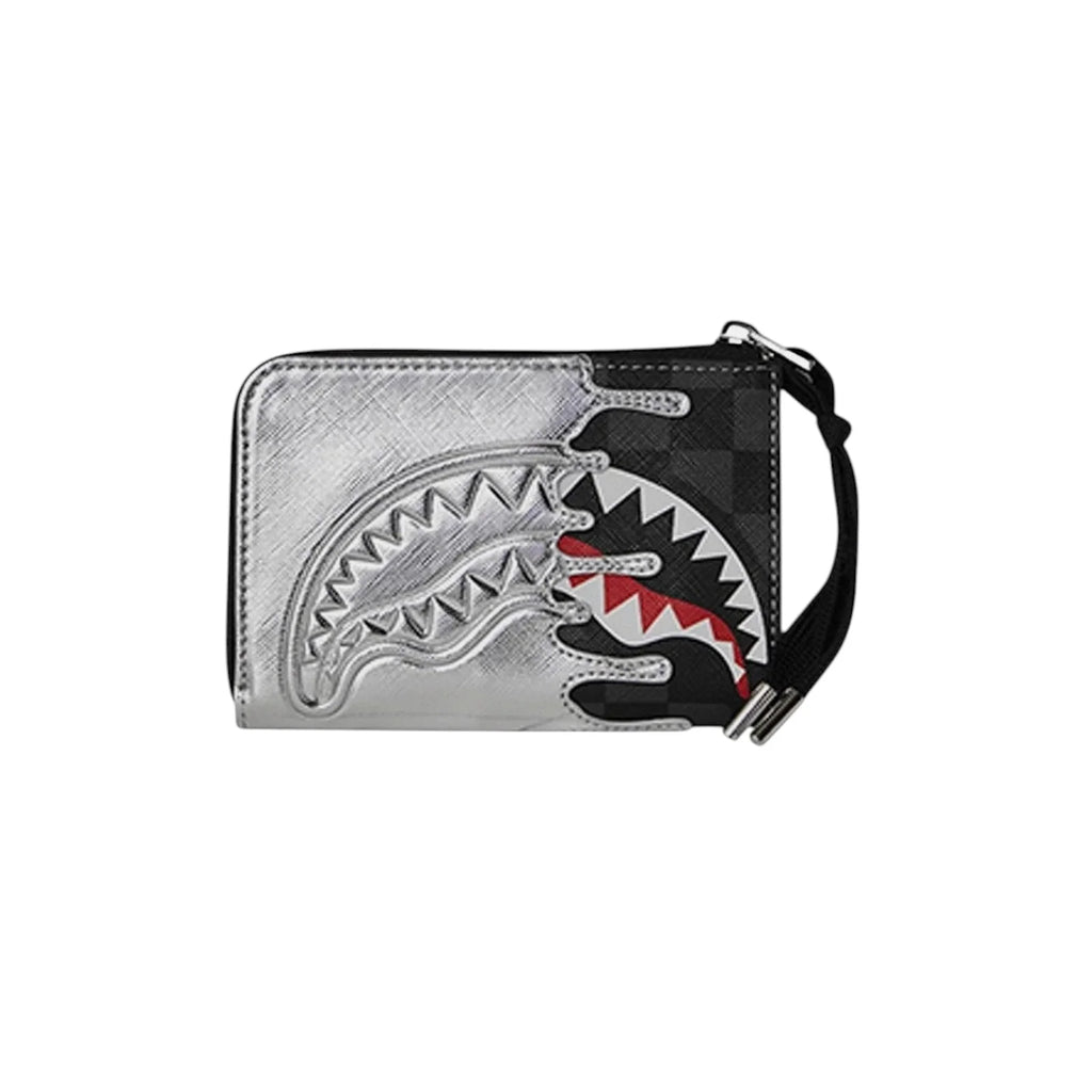 Sprayground donna portafoglio SILVER SIDE DRIP WALLET 8931