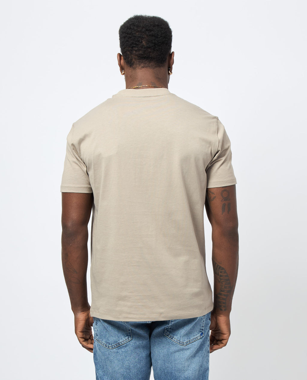 Armani Exchange uomo t-shirt XM000545 AF10361 U6167 Beige