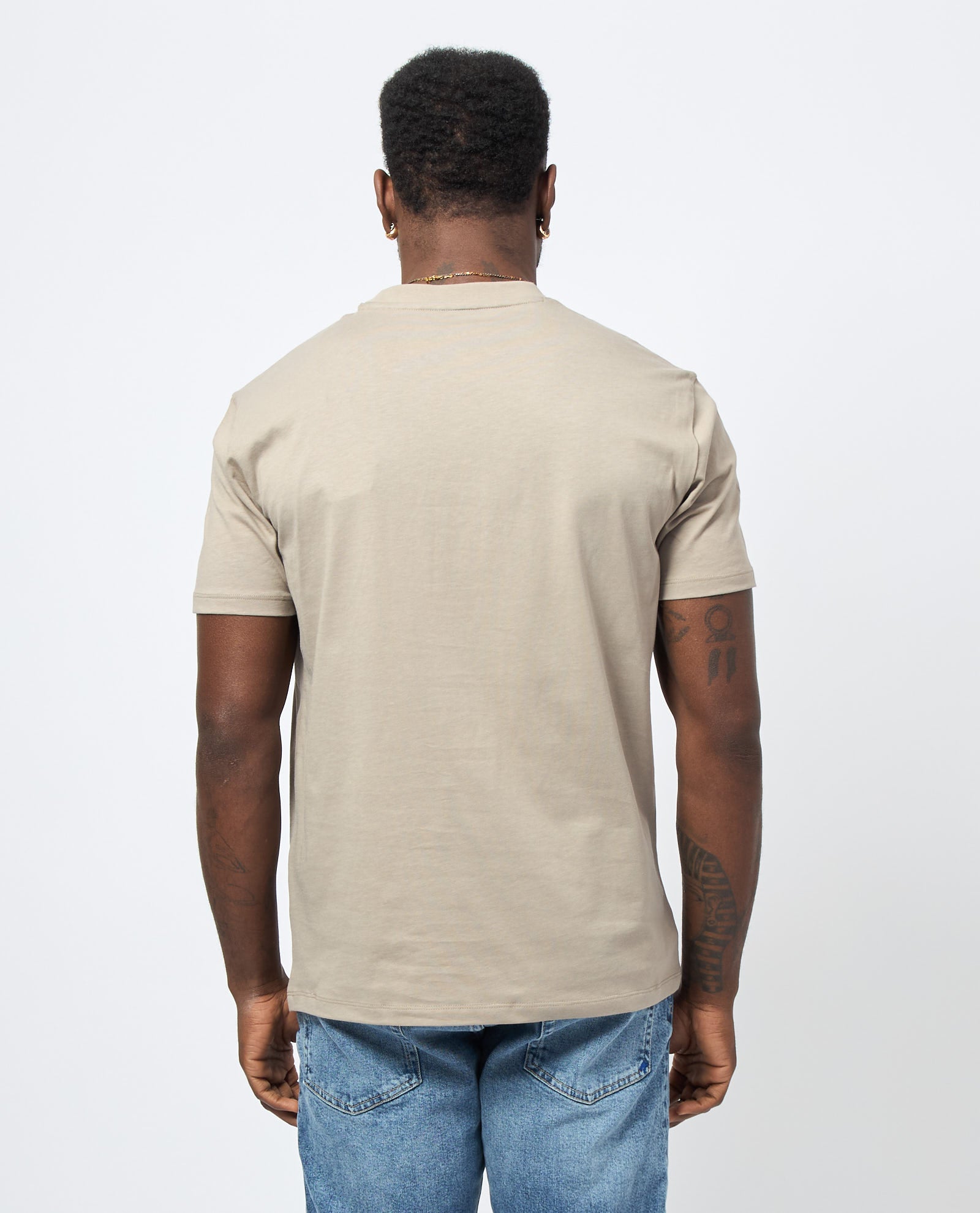 Armani Exchange uomo t-shirt XM000545 AF10361 U6167 Beige