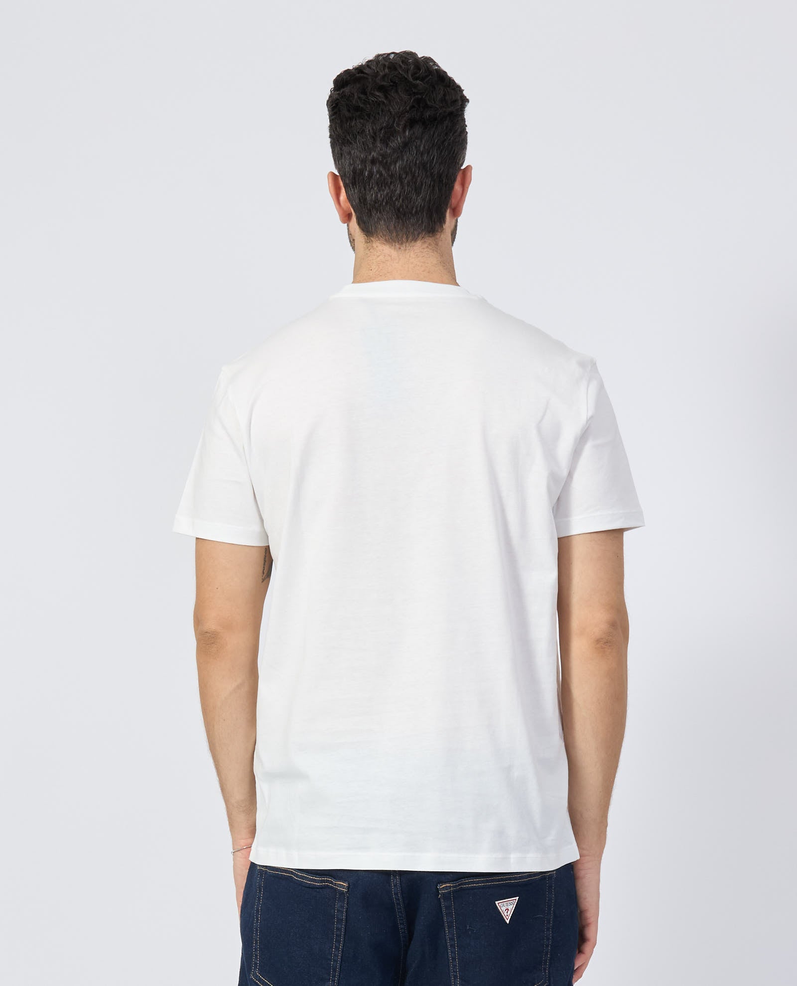 Armani Exchange uomo t-shirt XM000553AF10334 U009 Bianco