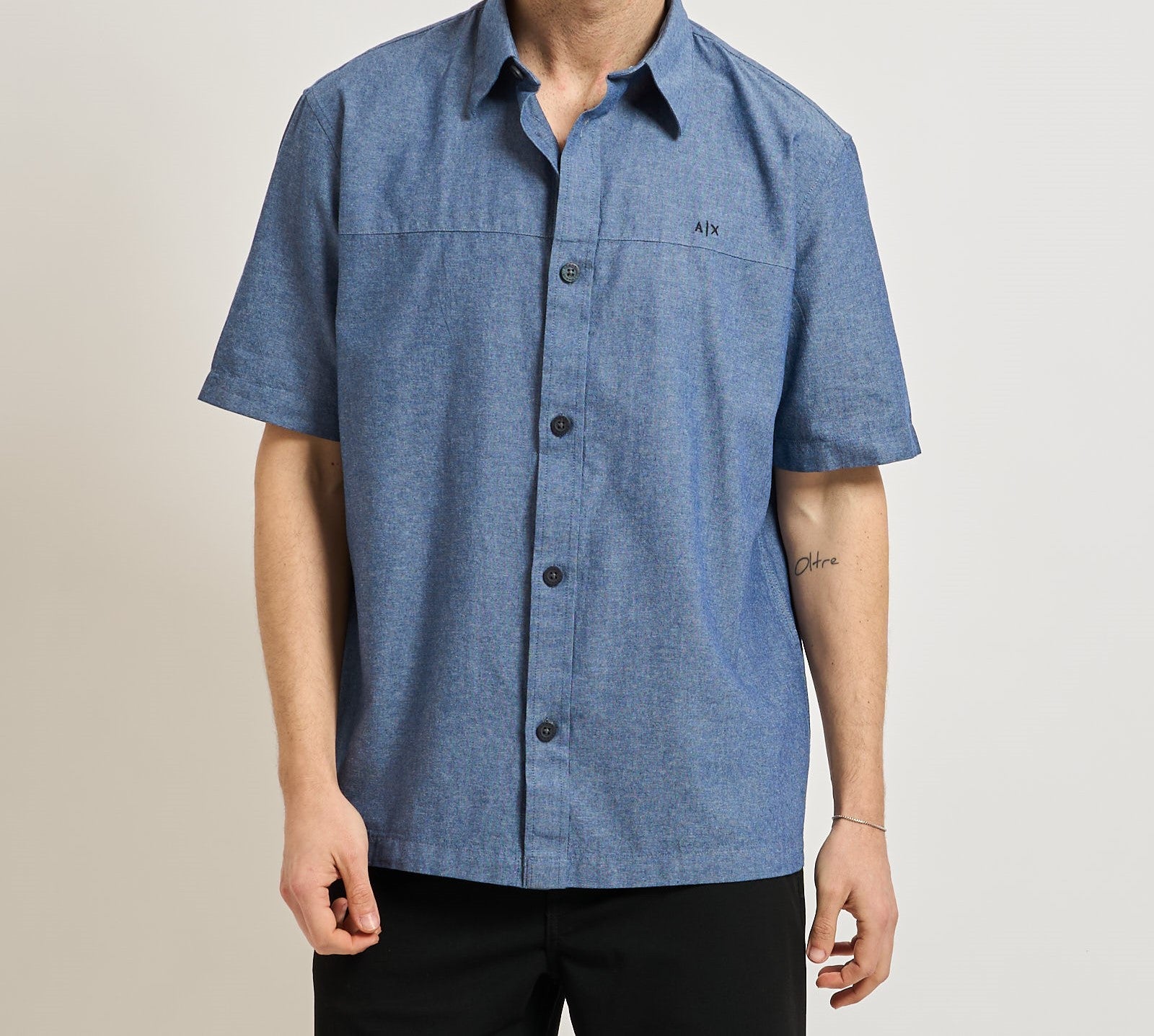 Armani Exchange uomo camicia XM002283 AF22712 MB001