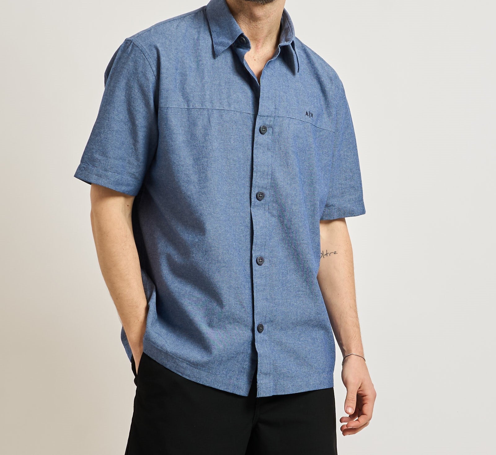Armani Exchange uomo camicia XM002283 AF22712 MB001
