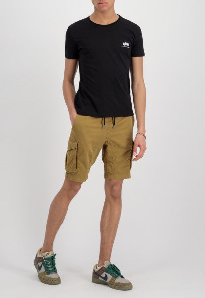 Alpha Industries Uomo Bermuda Jogger Twill Cachi 106251