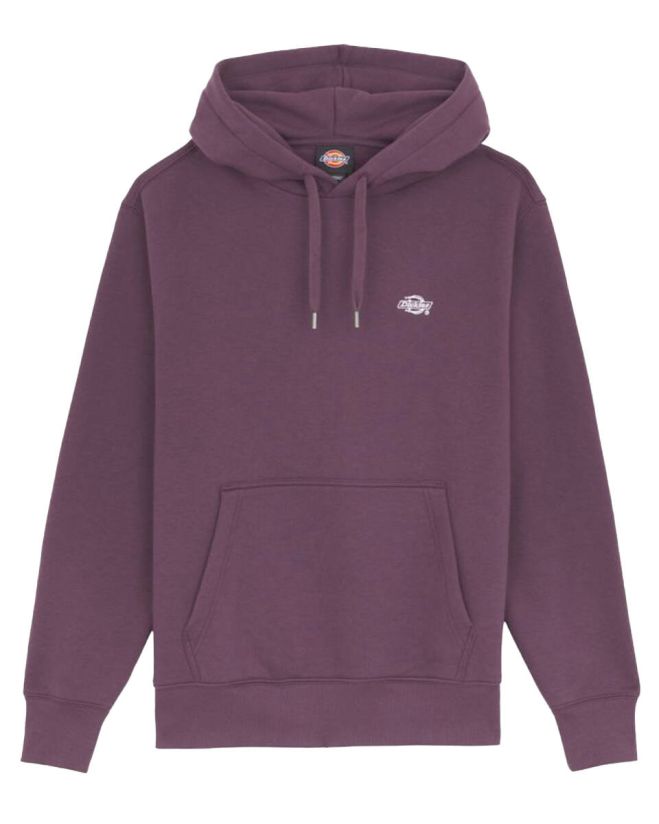 dickies uomo felpa summerdale hoodie plum perfect