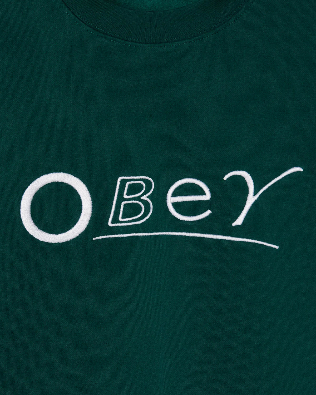 Obey uomo felpa Headlines Crew 22MC0001580 BTG